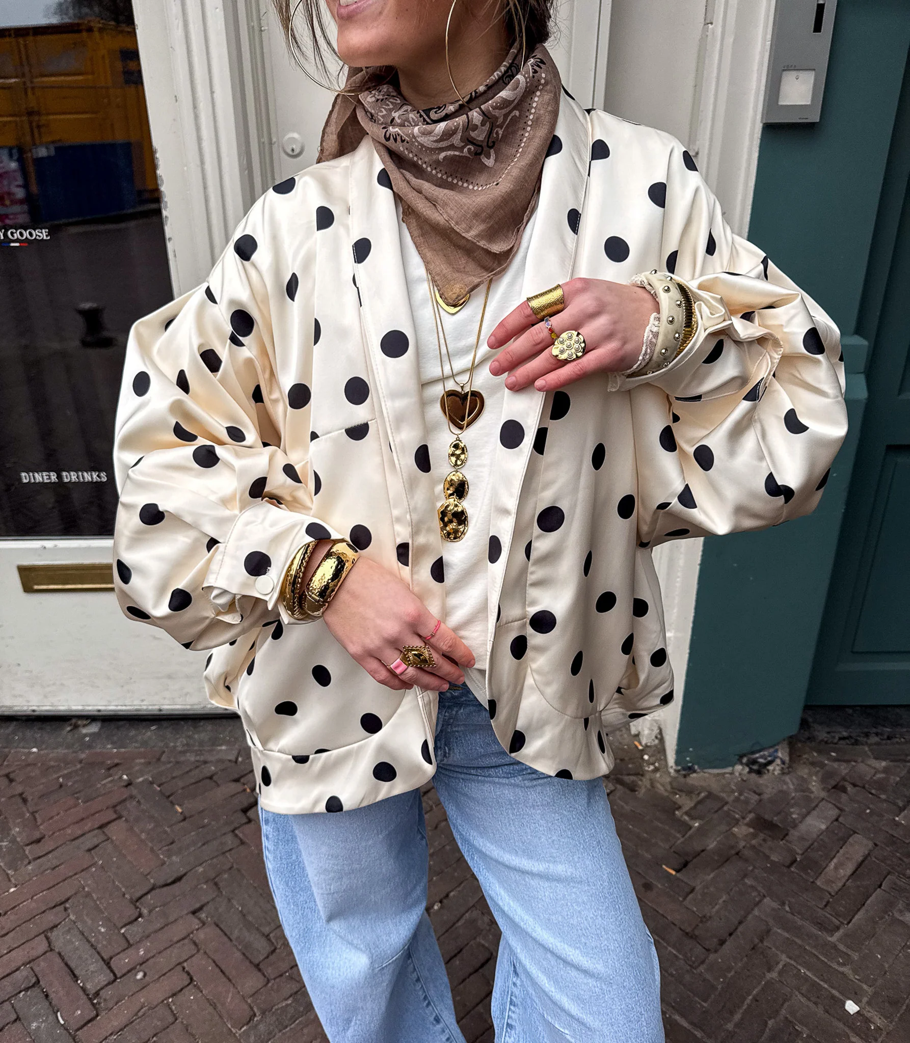 Arlo Stippen Jacket Creme - Image 5