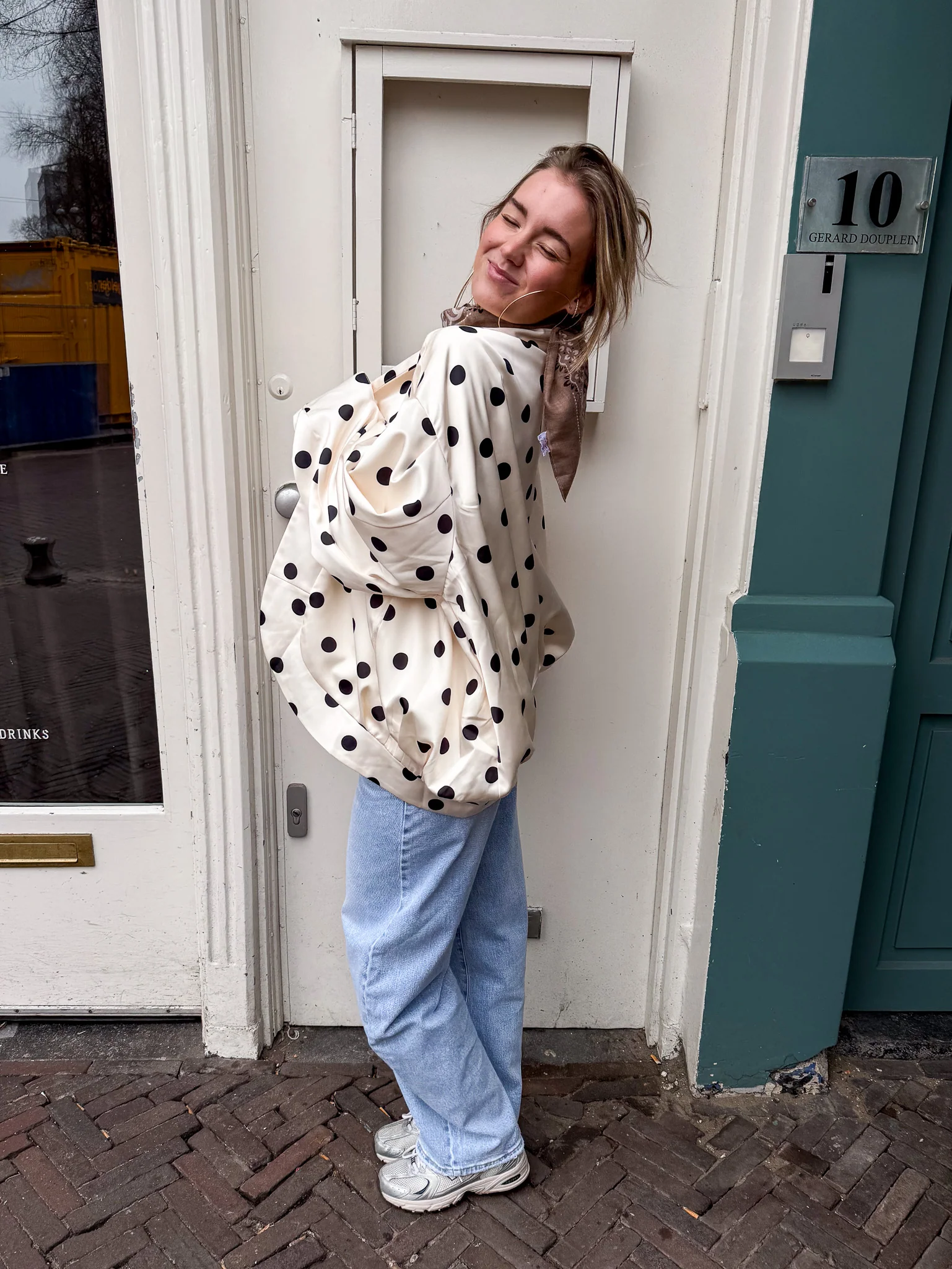 Arlo Stippen Jacket Creme - Image 7