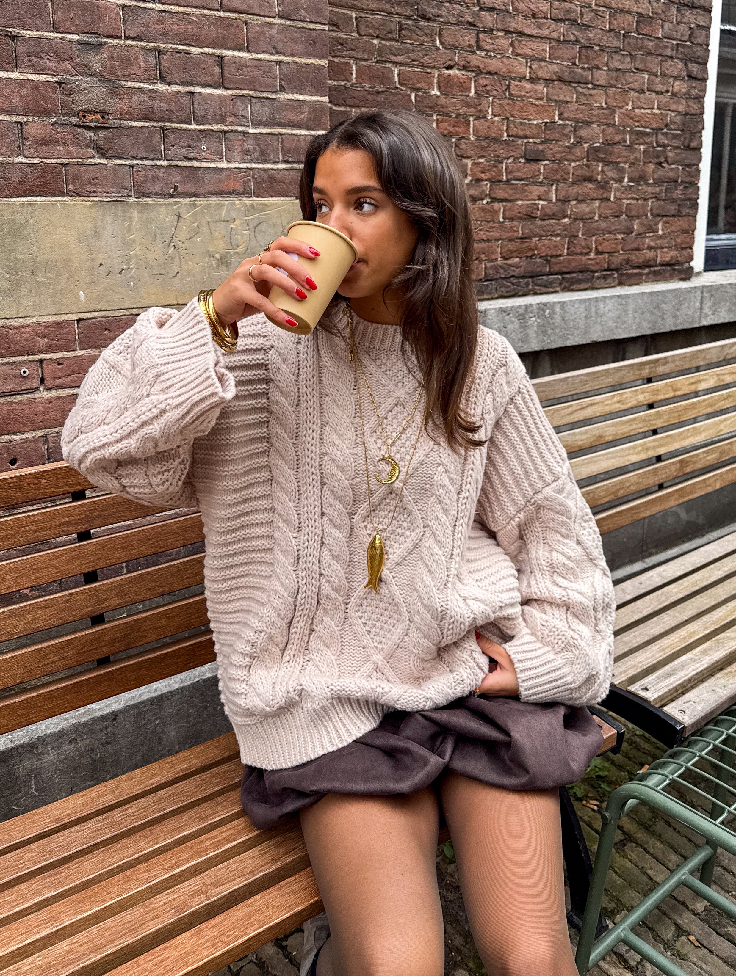 Aspen Trui Beige - Image 10