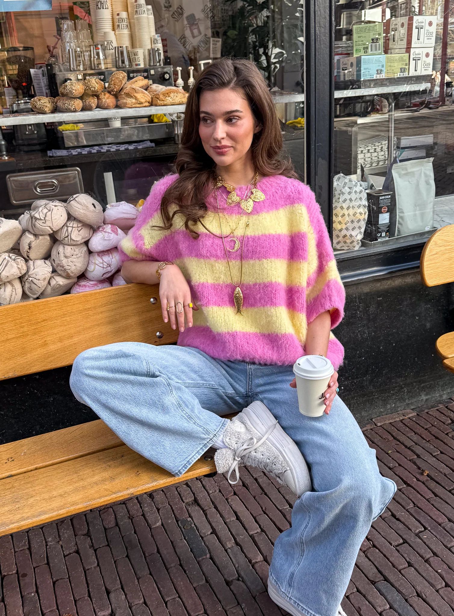 Balloon Jeans Gevouwen knoop - Image 10
