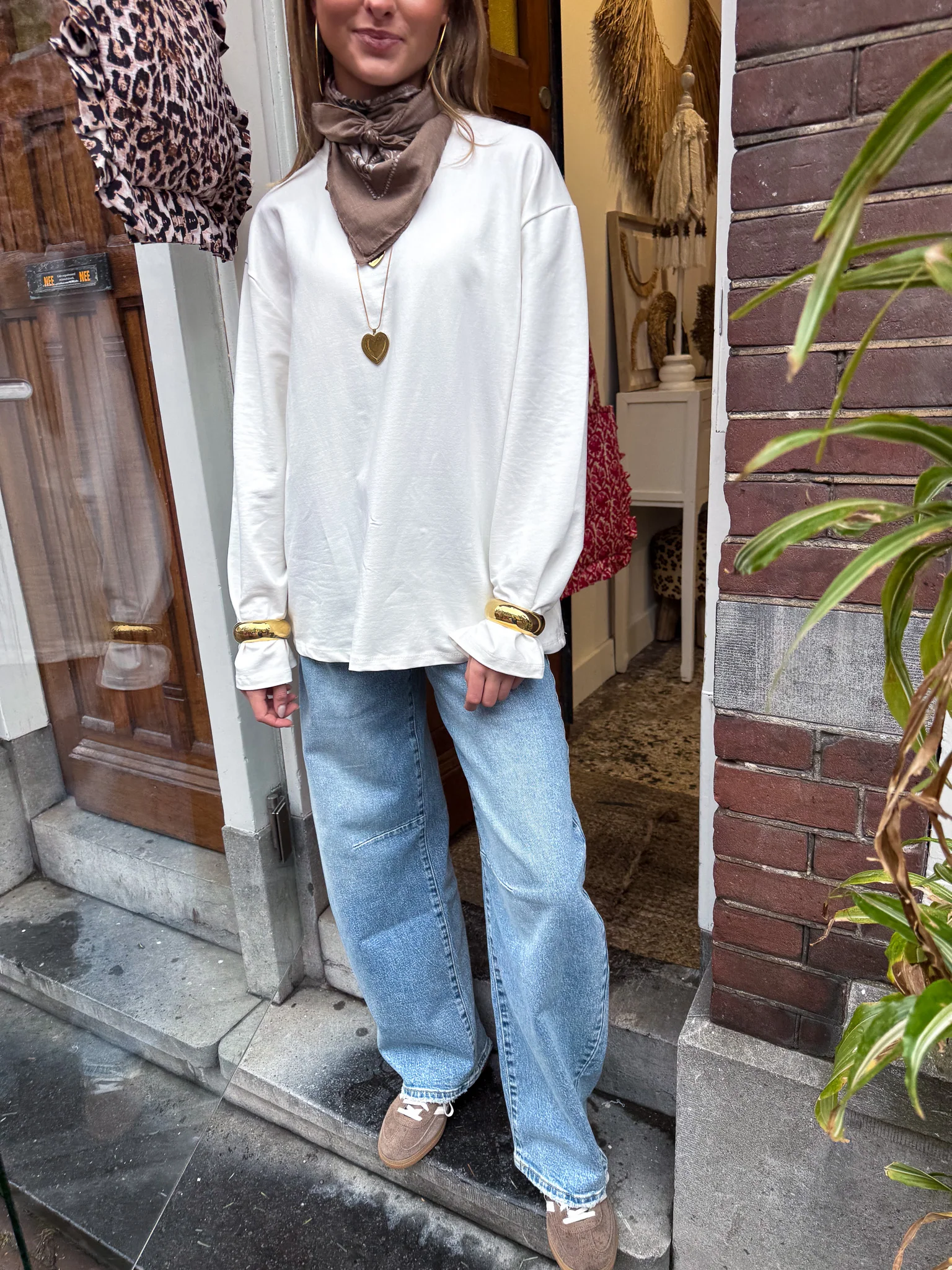 Bandana Longsleeve Shirt Army - Image 4
