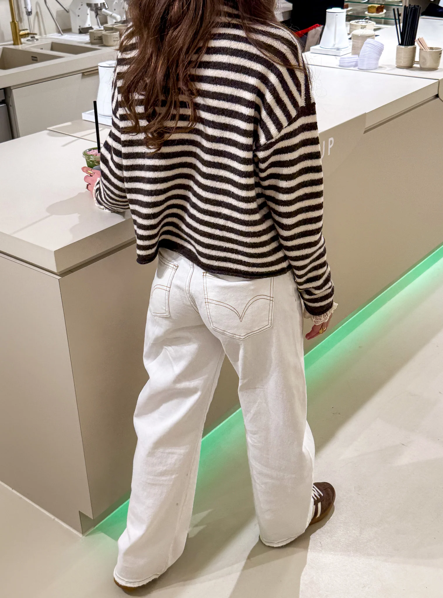 Barrel Balloon Jeans Wit - Image 7