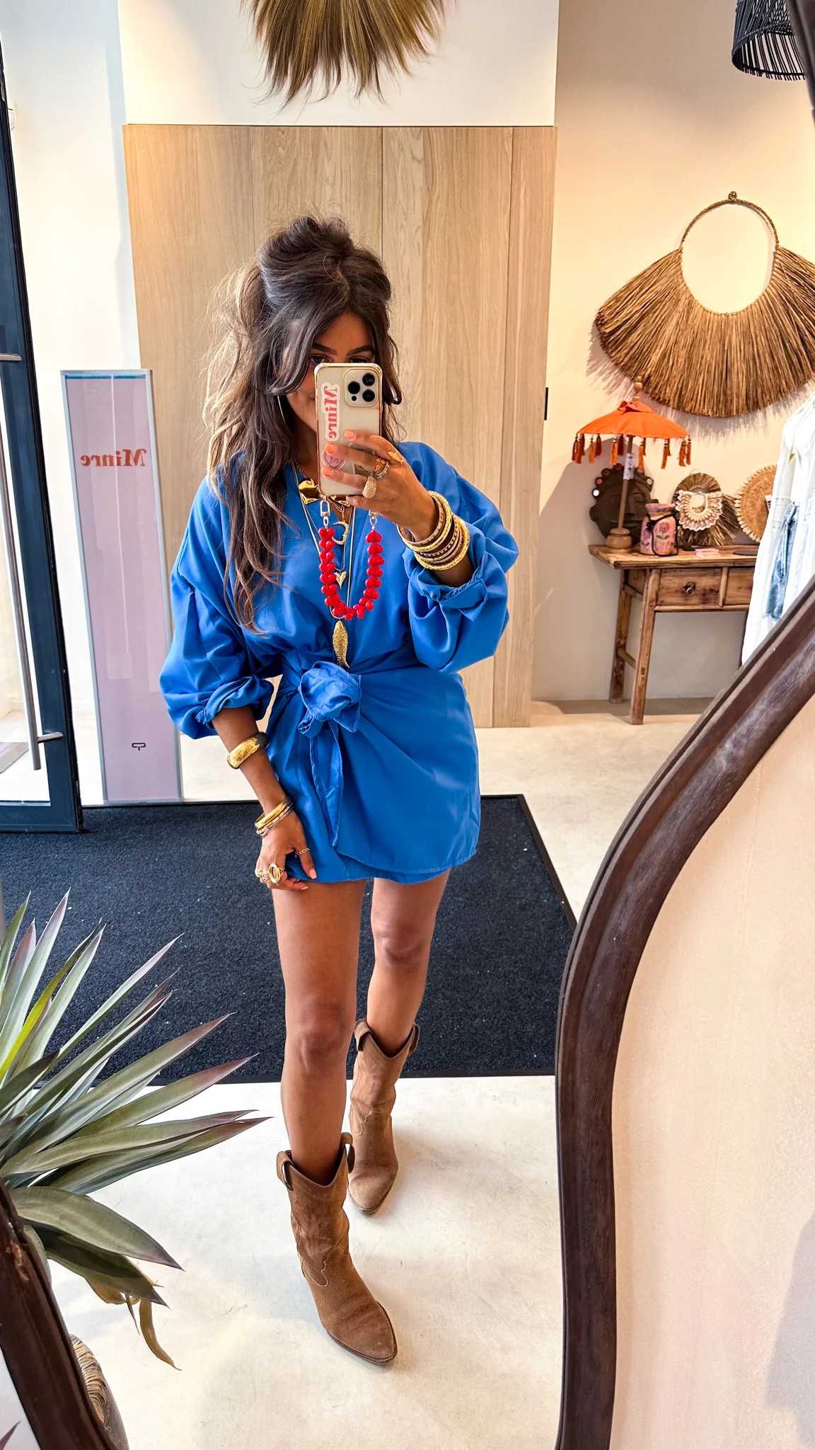 Beau Jurk Blauw - Image 7