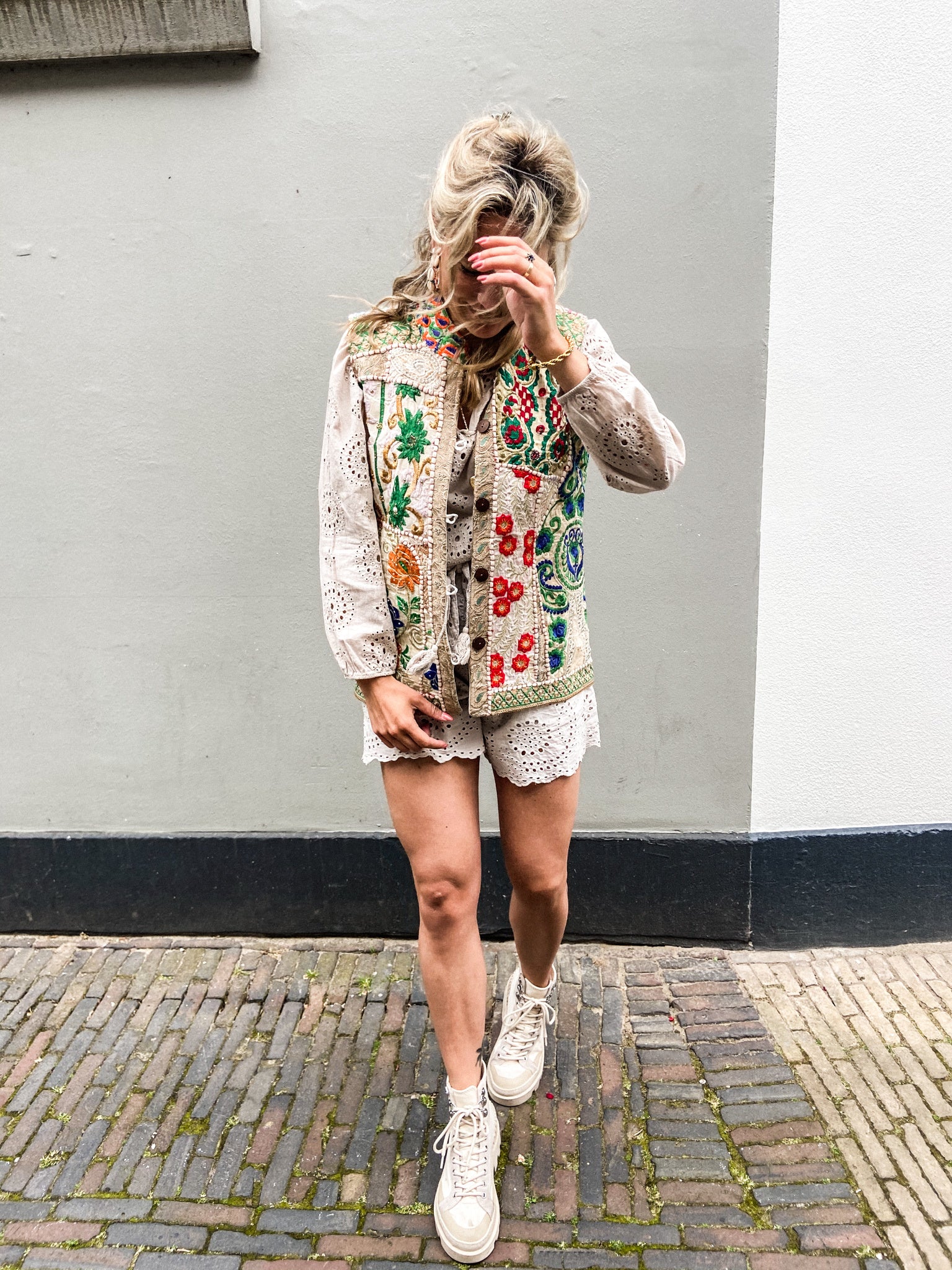Bonita Gilet Ecru - Image 7