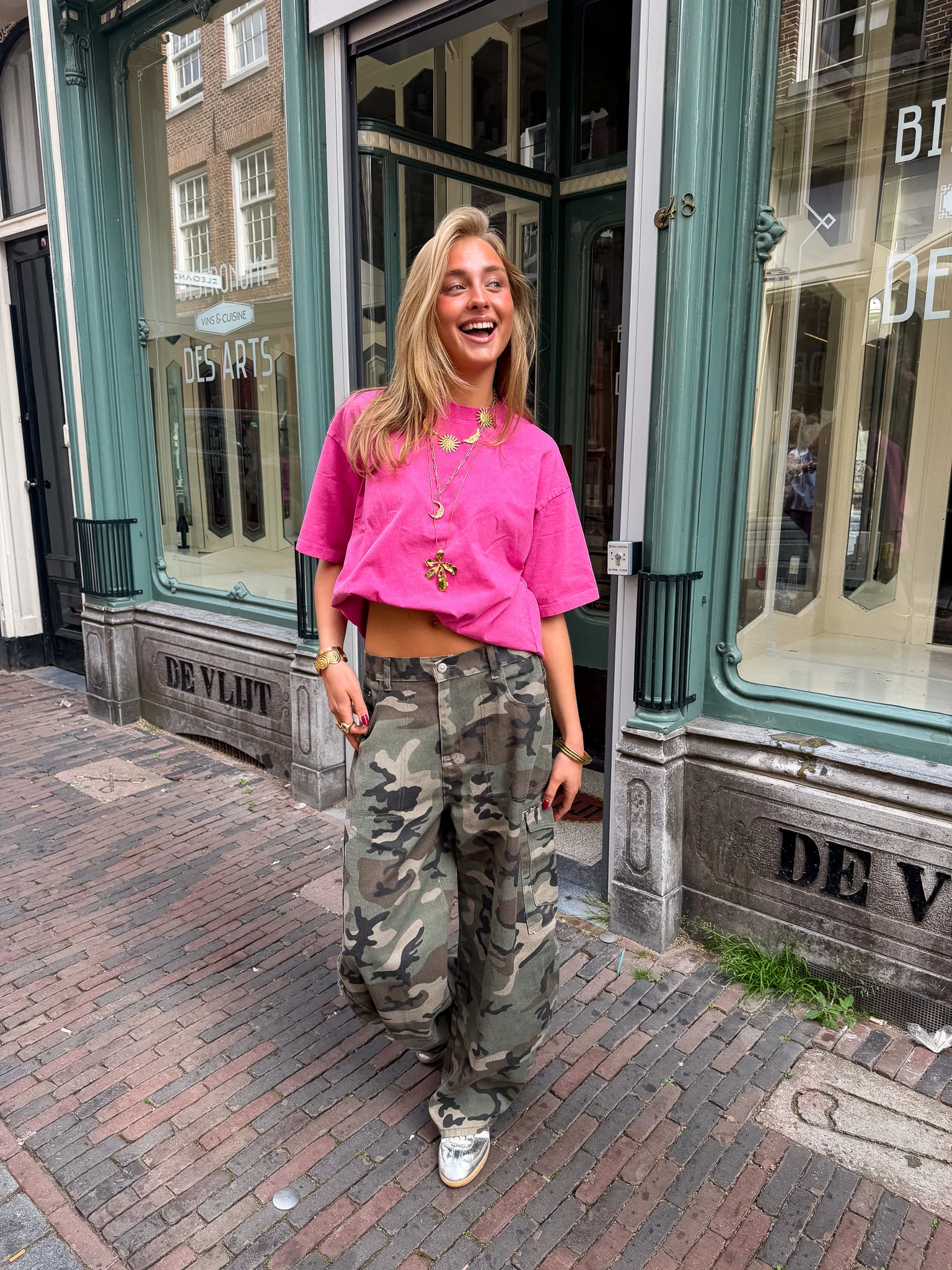 Camo Barrel Jeans - Image 3