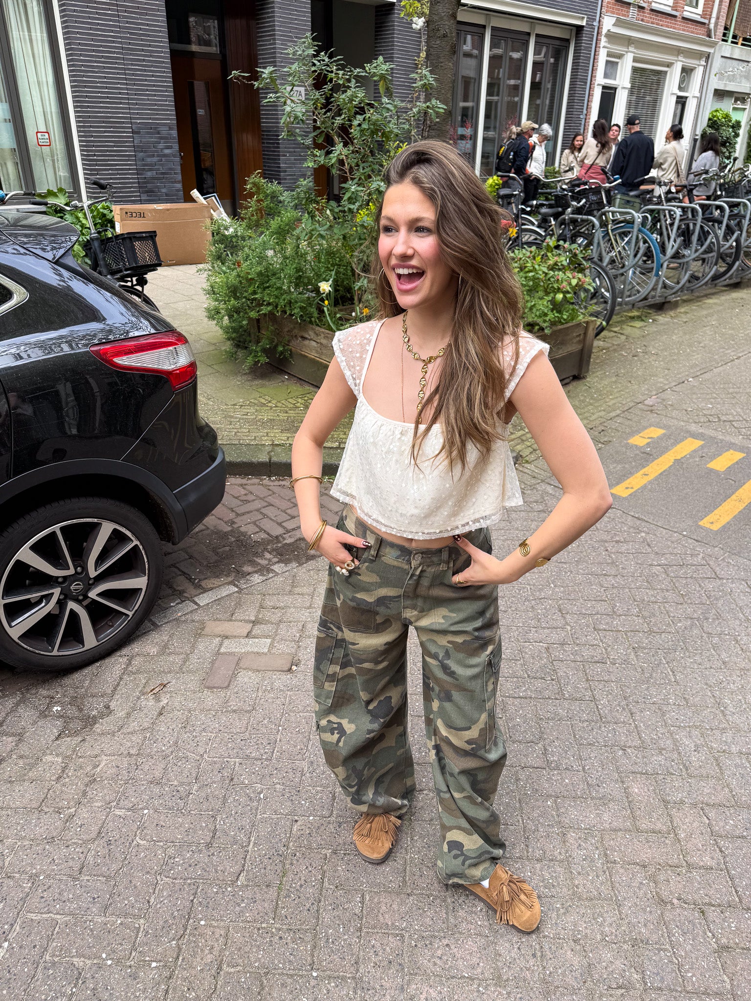 Camo Barrel Jeans - Image 5