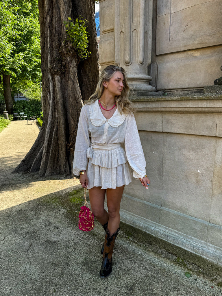 Capucine Skirt Creme - Image 11
