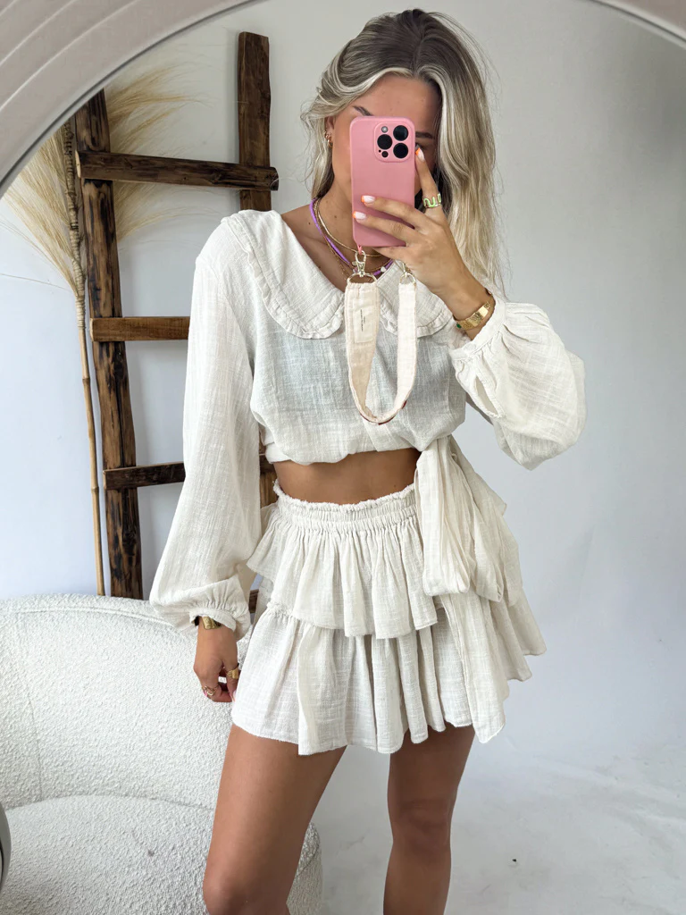 Capucine Skirt Creme - Image 9