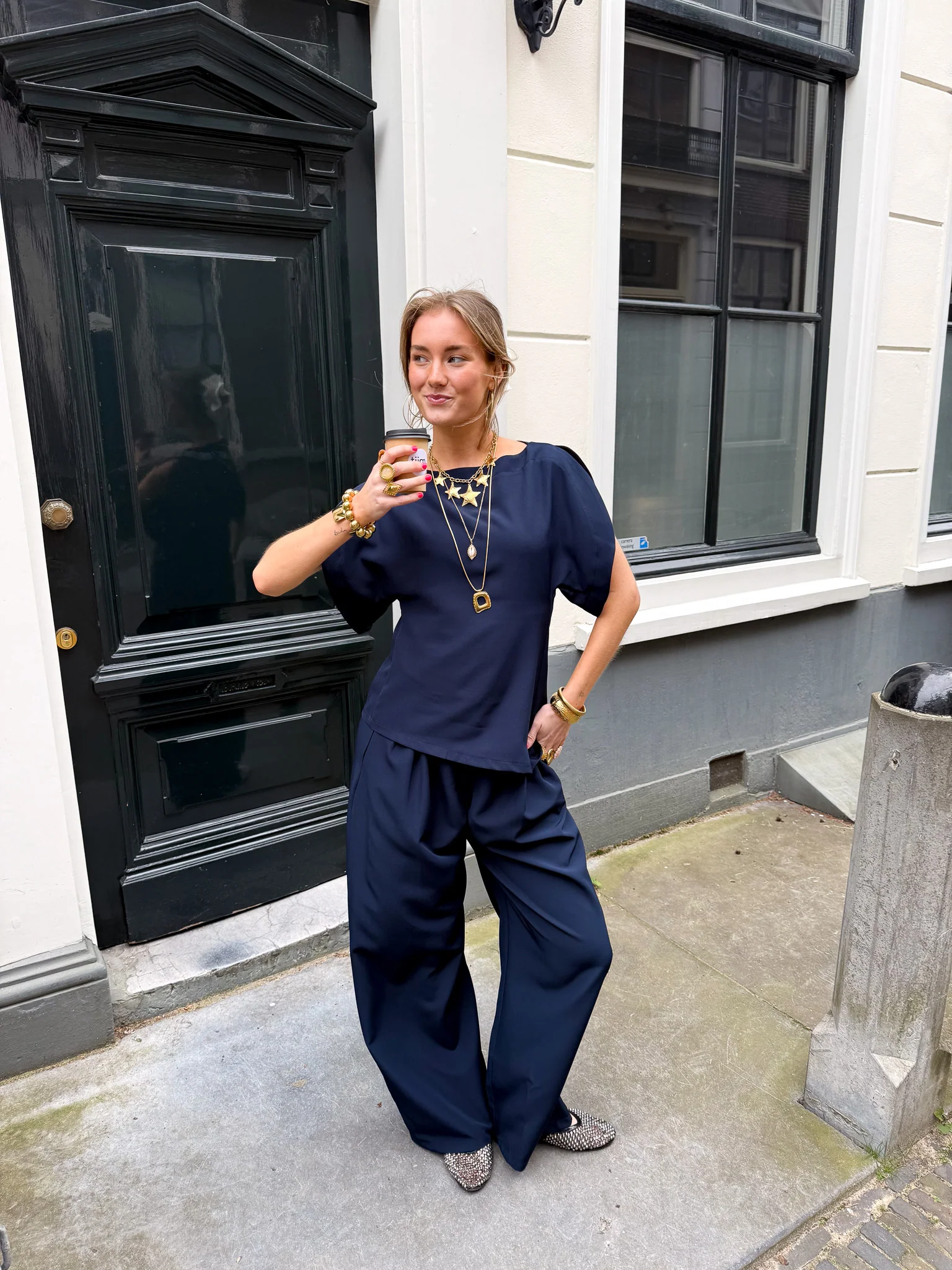Celine Pantalon Navy - Image 4