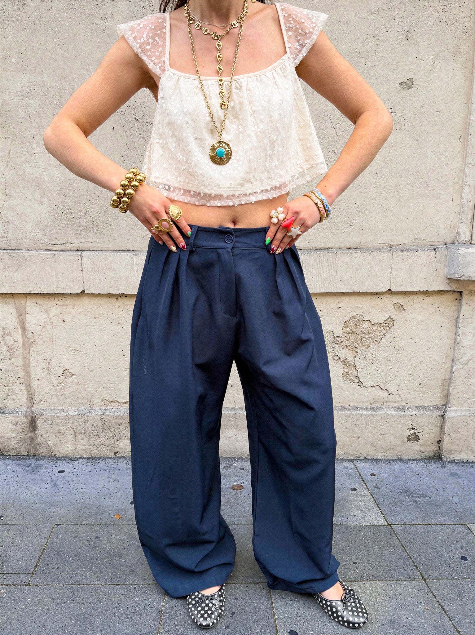 Celine Pantalon Navy - Image 6