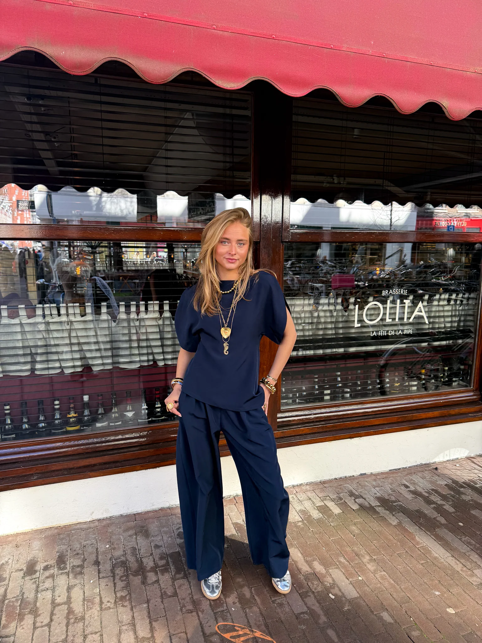 Celine Pantalon Navy - Image 7