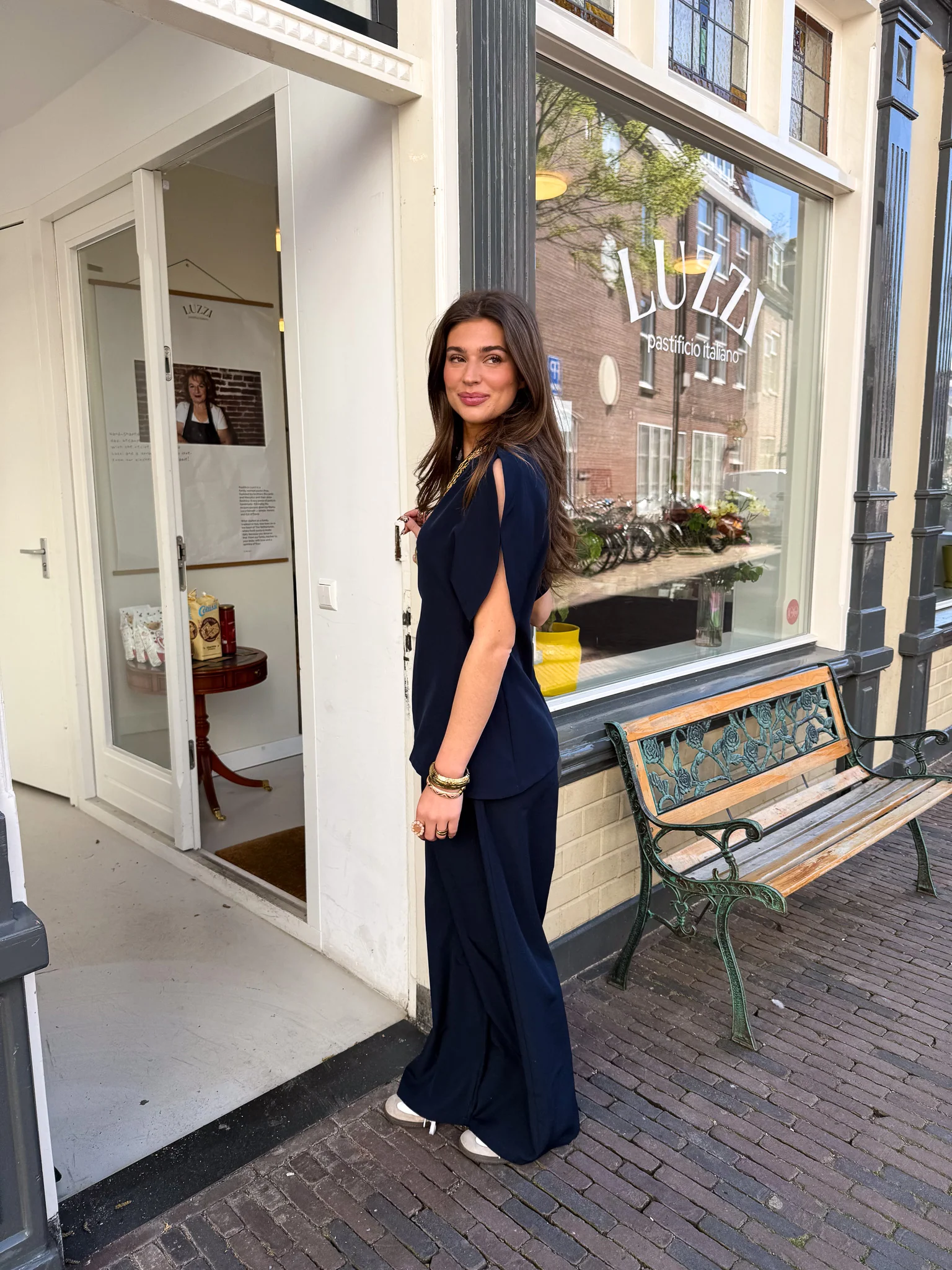 Celine Top Navy - Image 4
