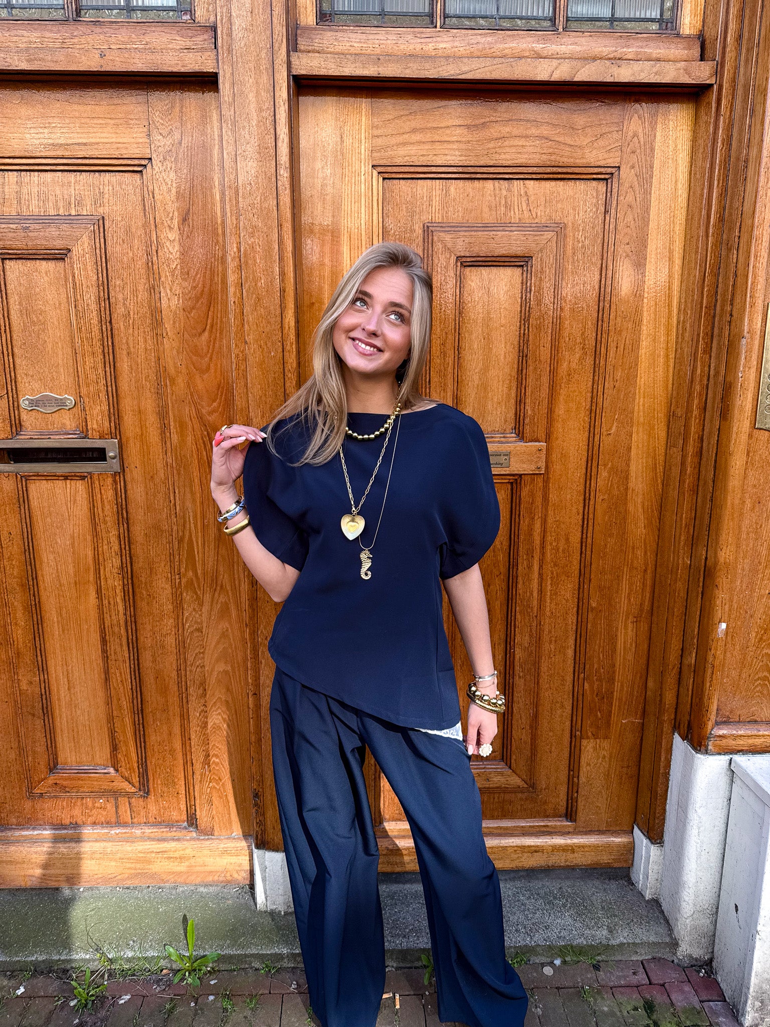 Celine Top Navy - Image 6