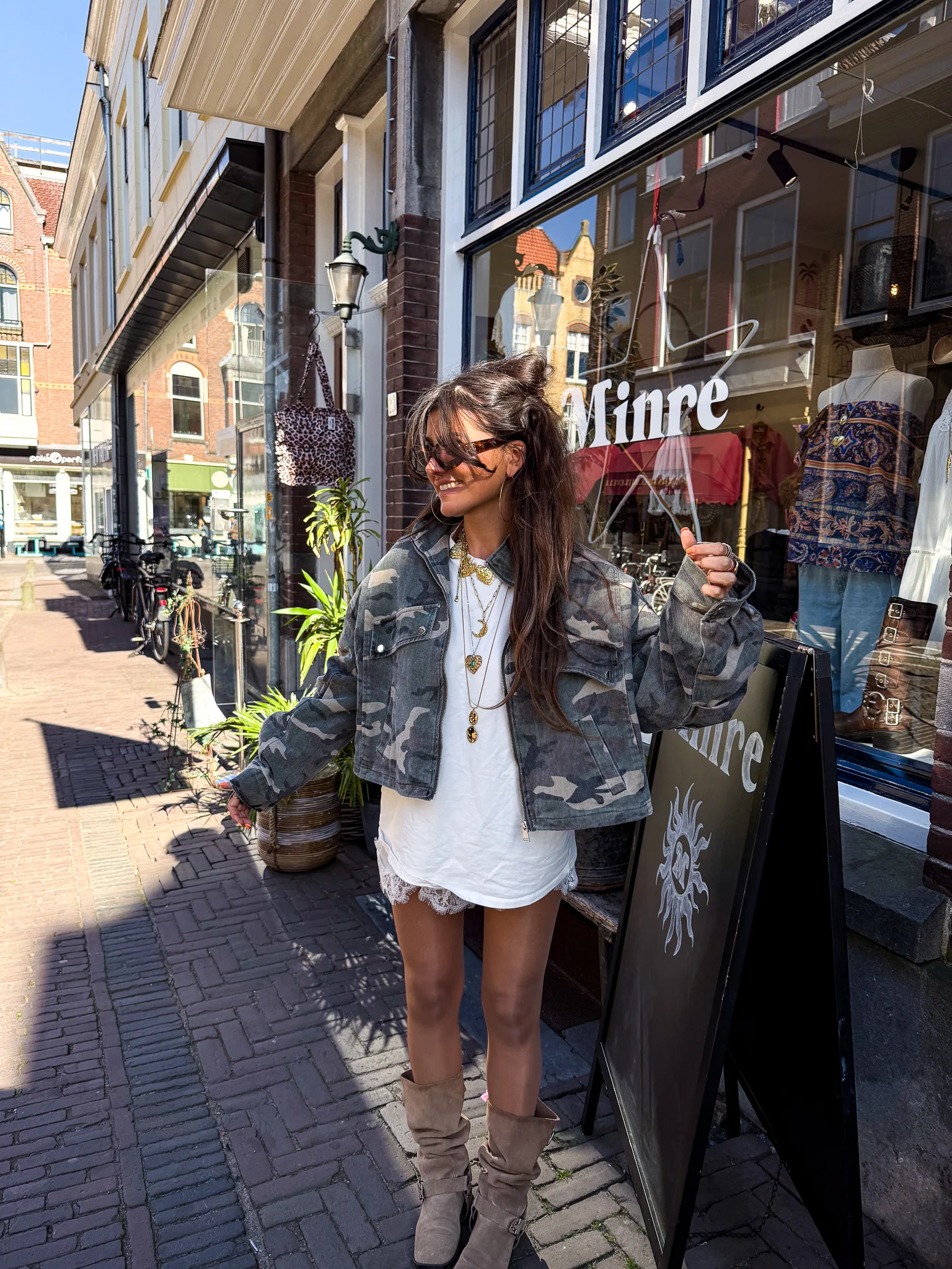 Chrissie Camouflage Jacket - Image 2