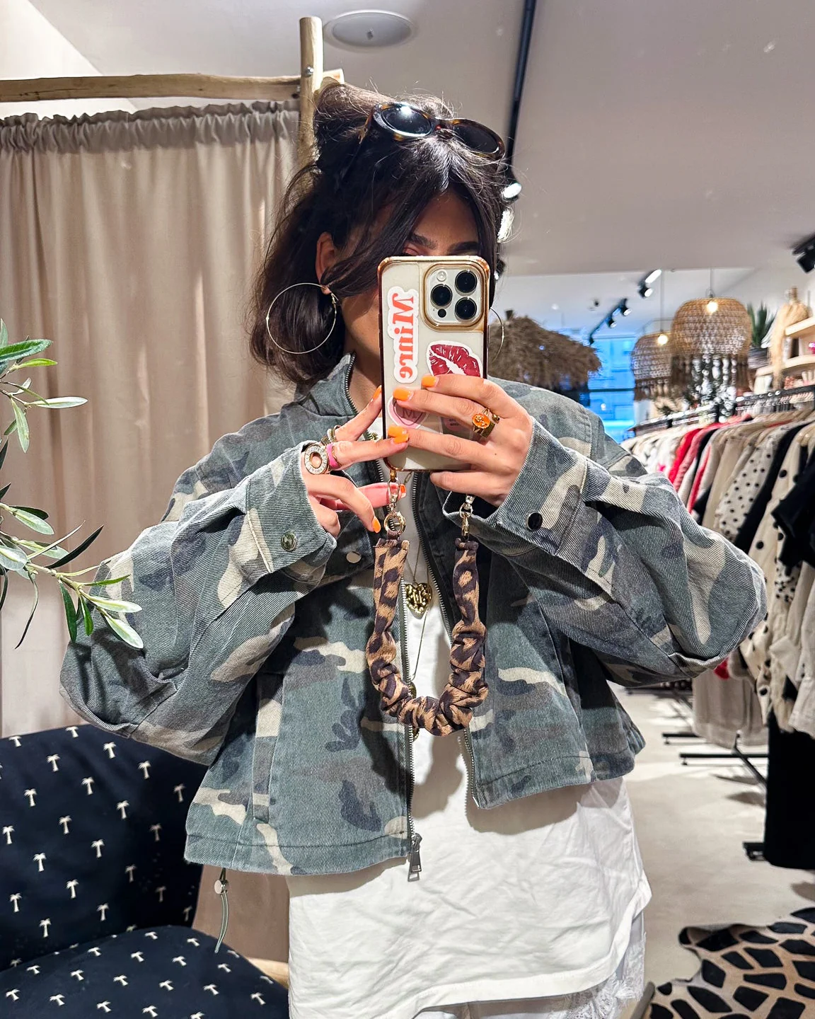 Chrissie Camouflage Jacket - Image 4