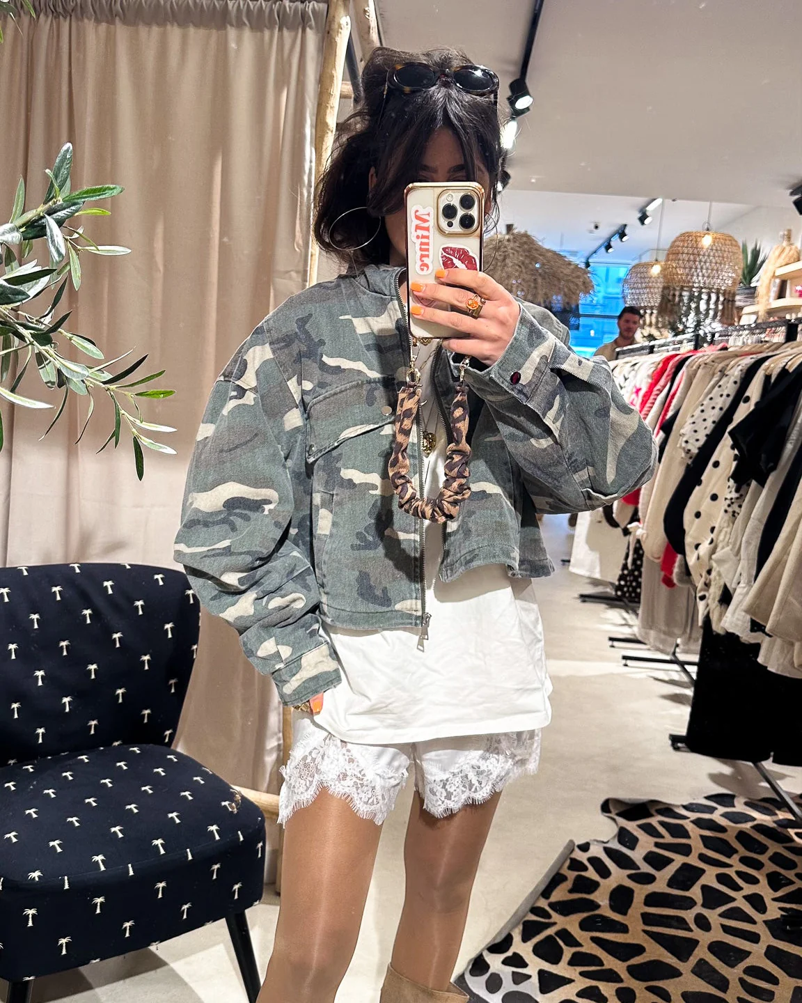 Chrissie Camouflage Jacket - Image 6