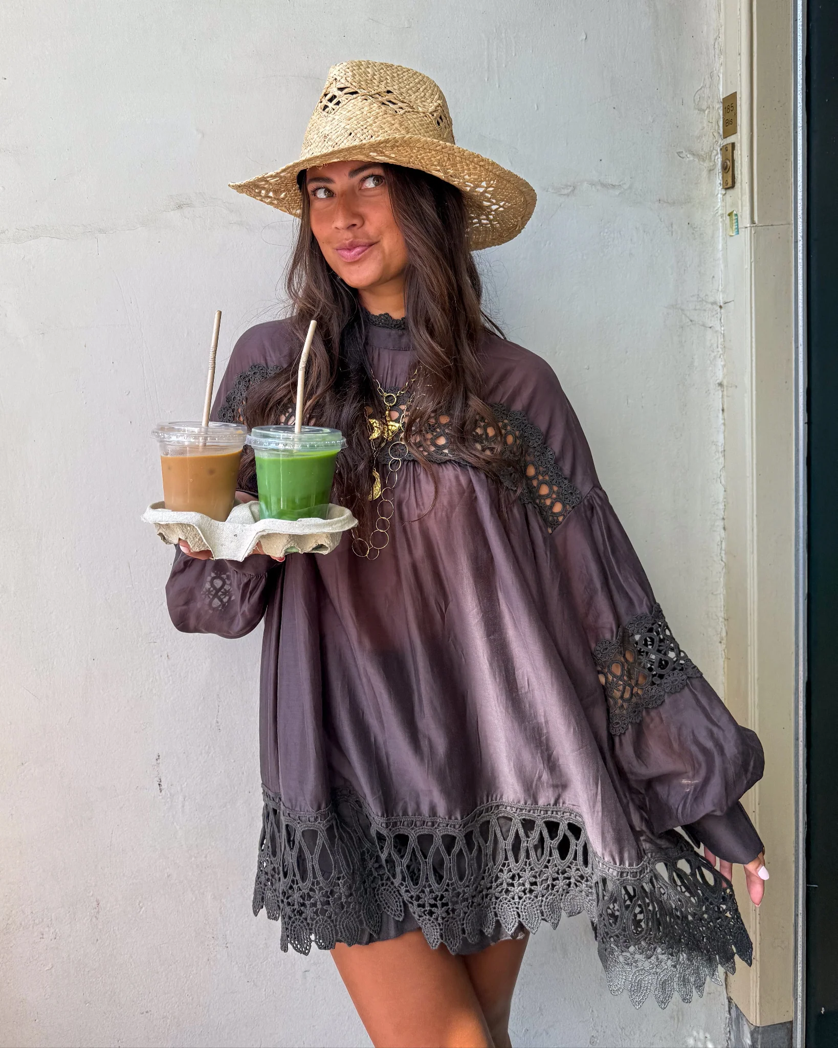 Coconut Dream Tunic Bruin