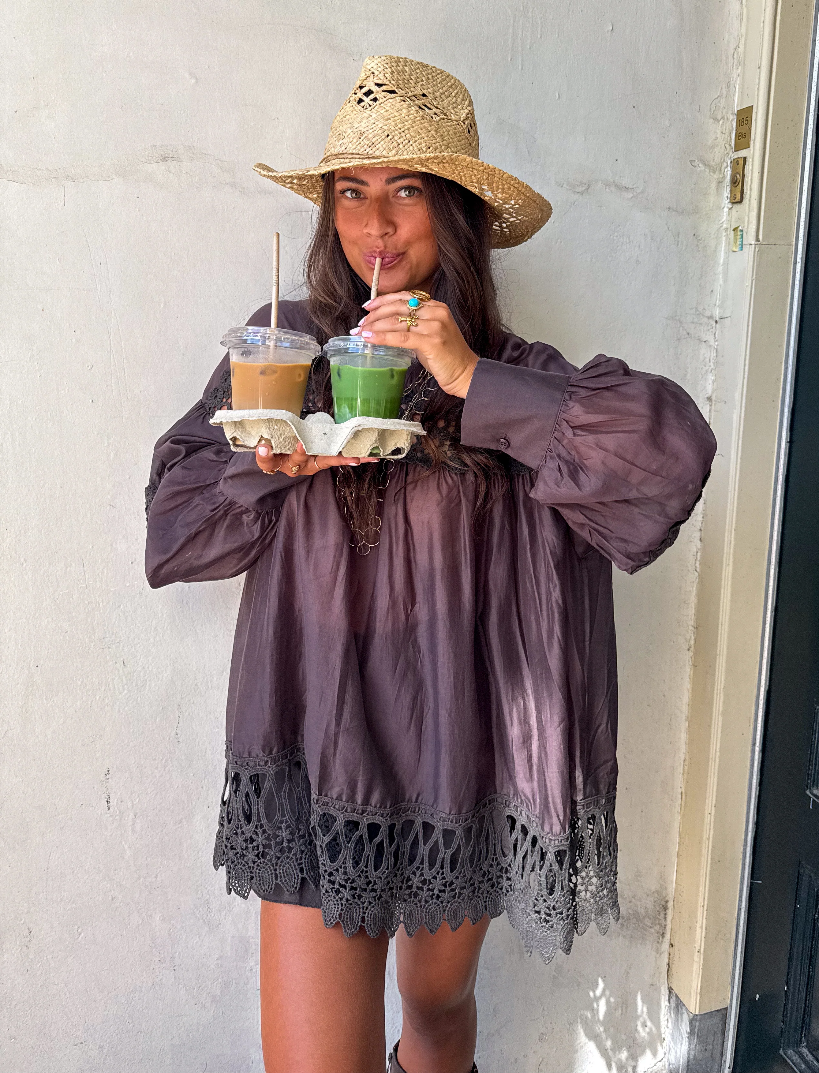 Coconut Dream Tunic Bruin - Image 2