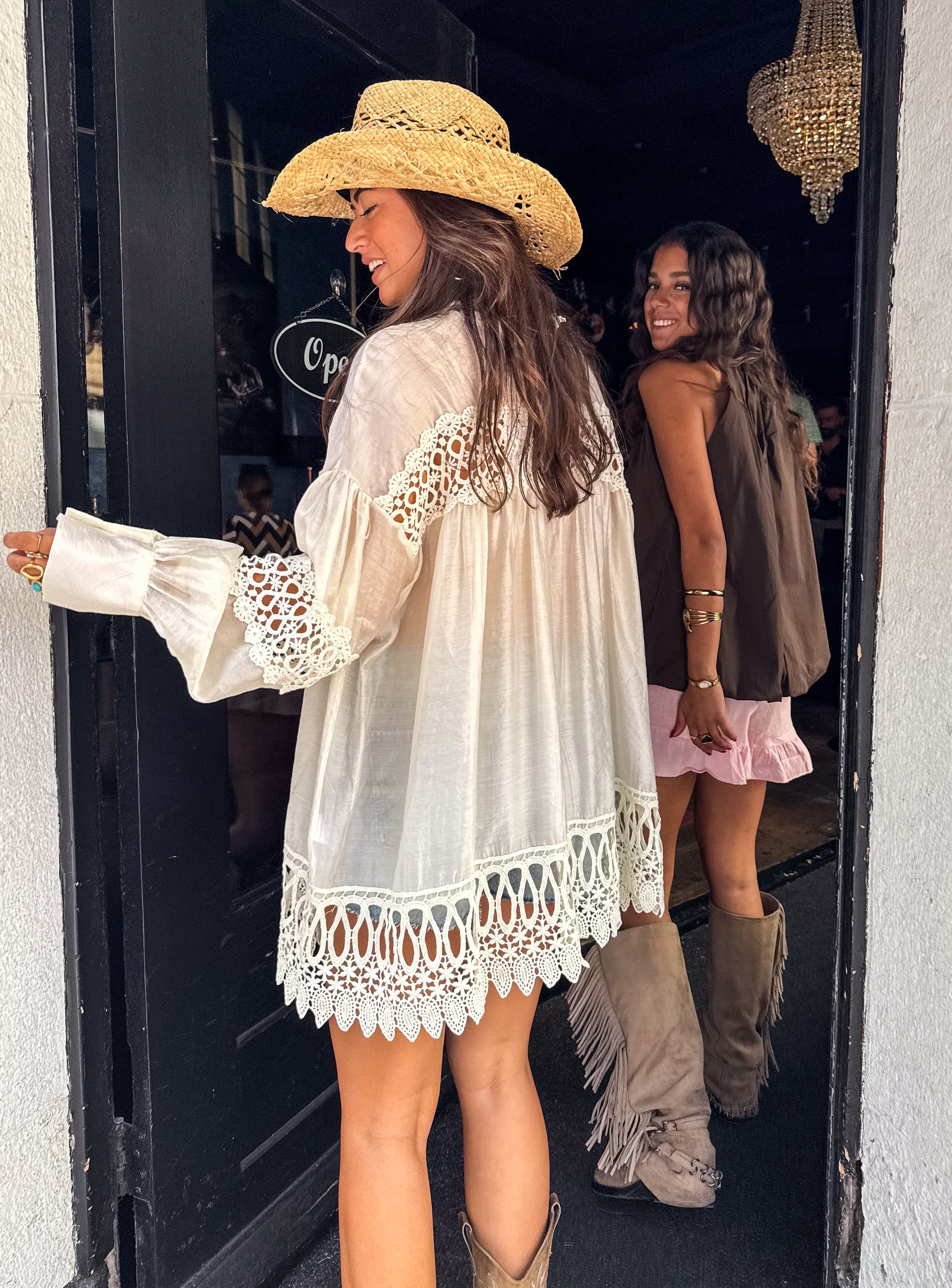 Coconut Dream Tunic Creme - Image 2