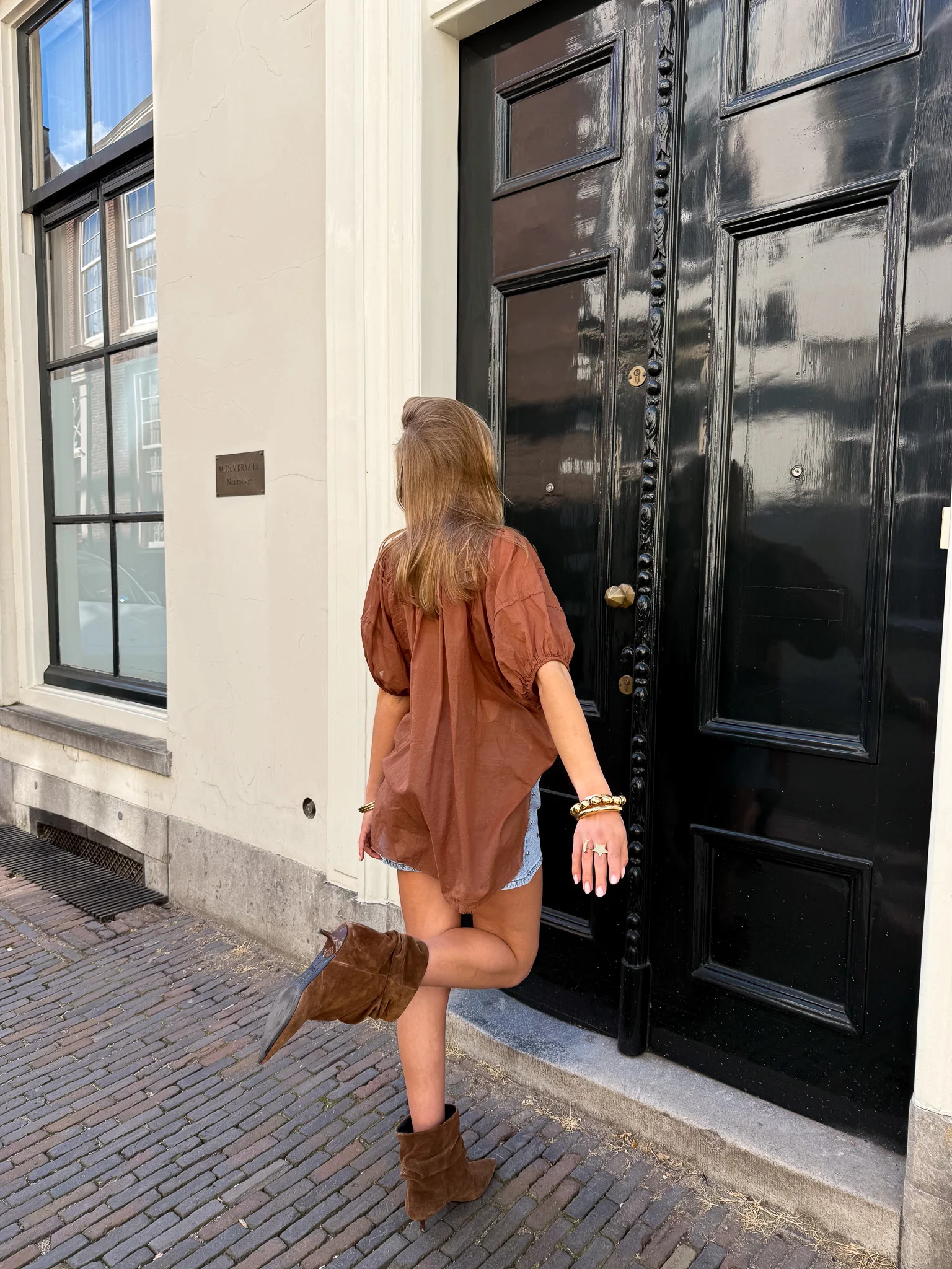 Cody Blouse Bruin - Image 4