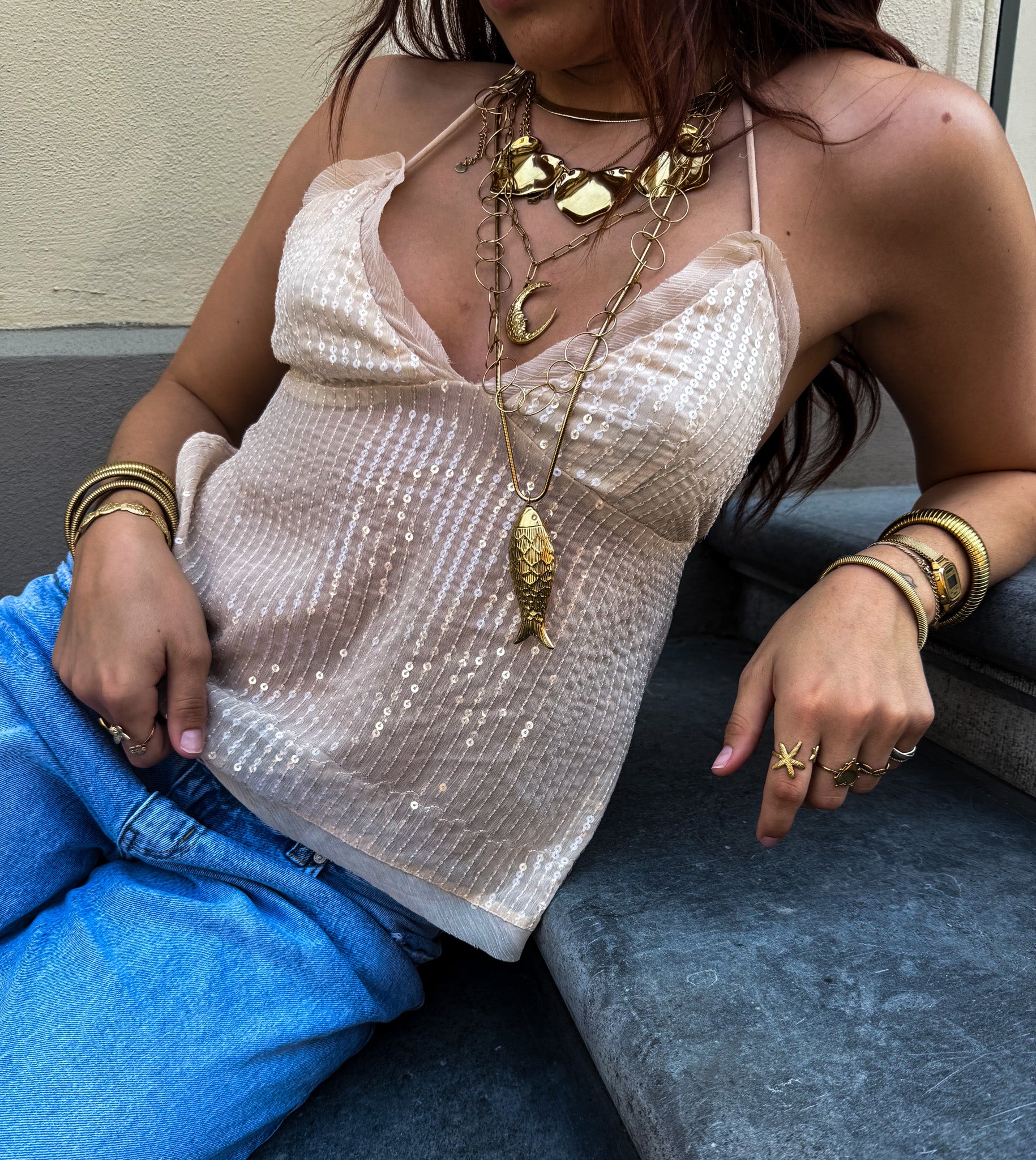 Cream Dream Halter Top - Image 3