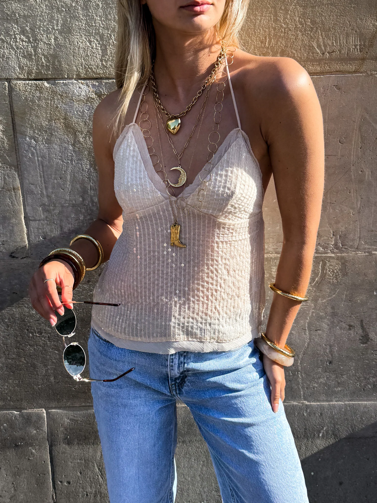 Cream Dream Halter Top - Image 6