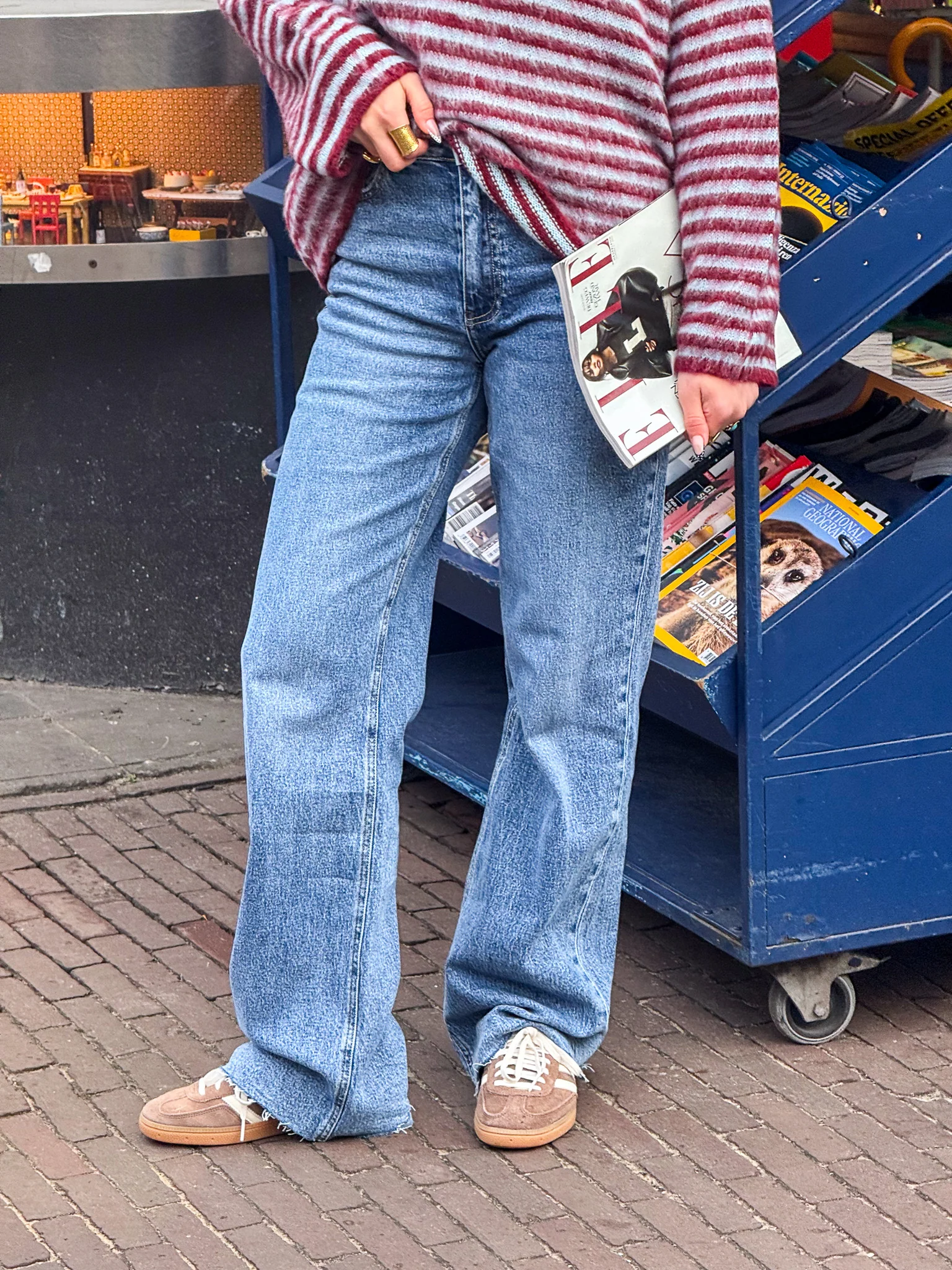 Dallas High Waisted Wide Leg Jeans - TALL - Image 2