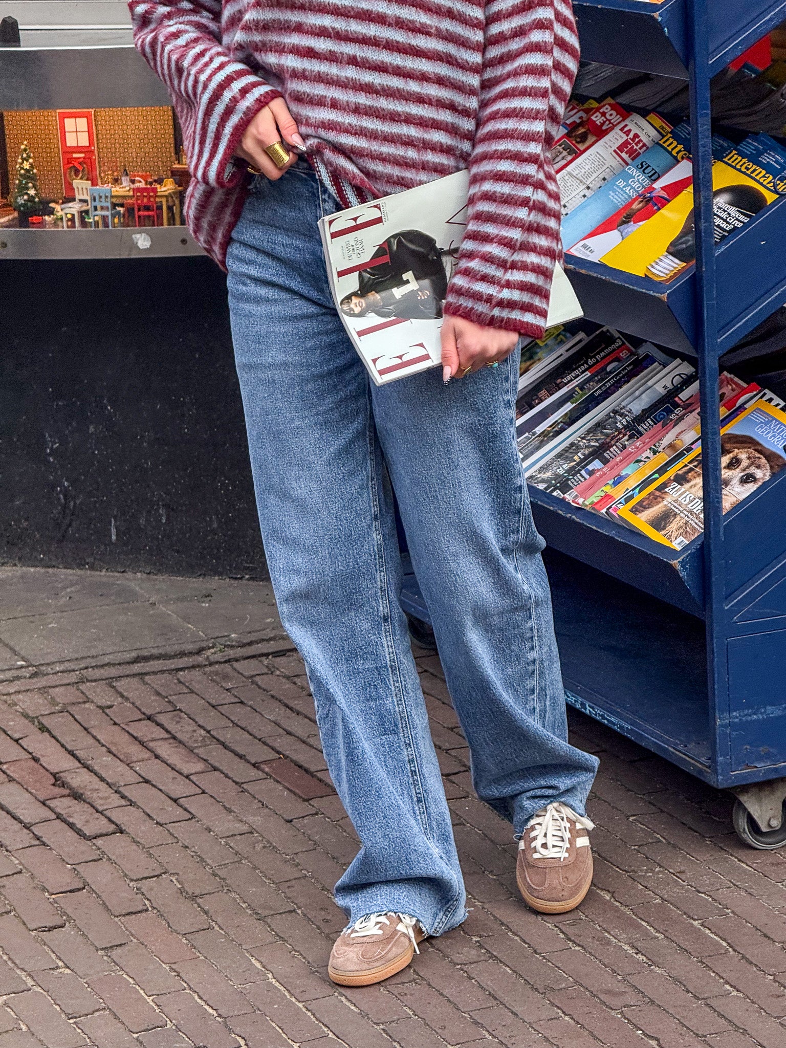 Dallas High Waisted Wide Leg Jeans - TALL - Image 6
