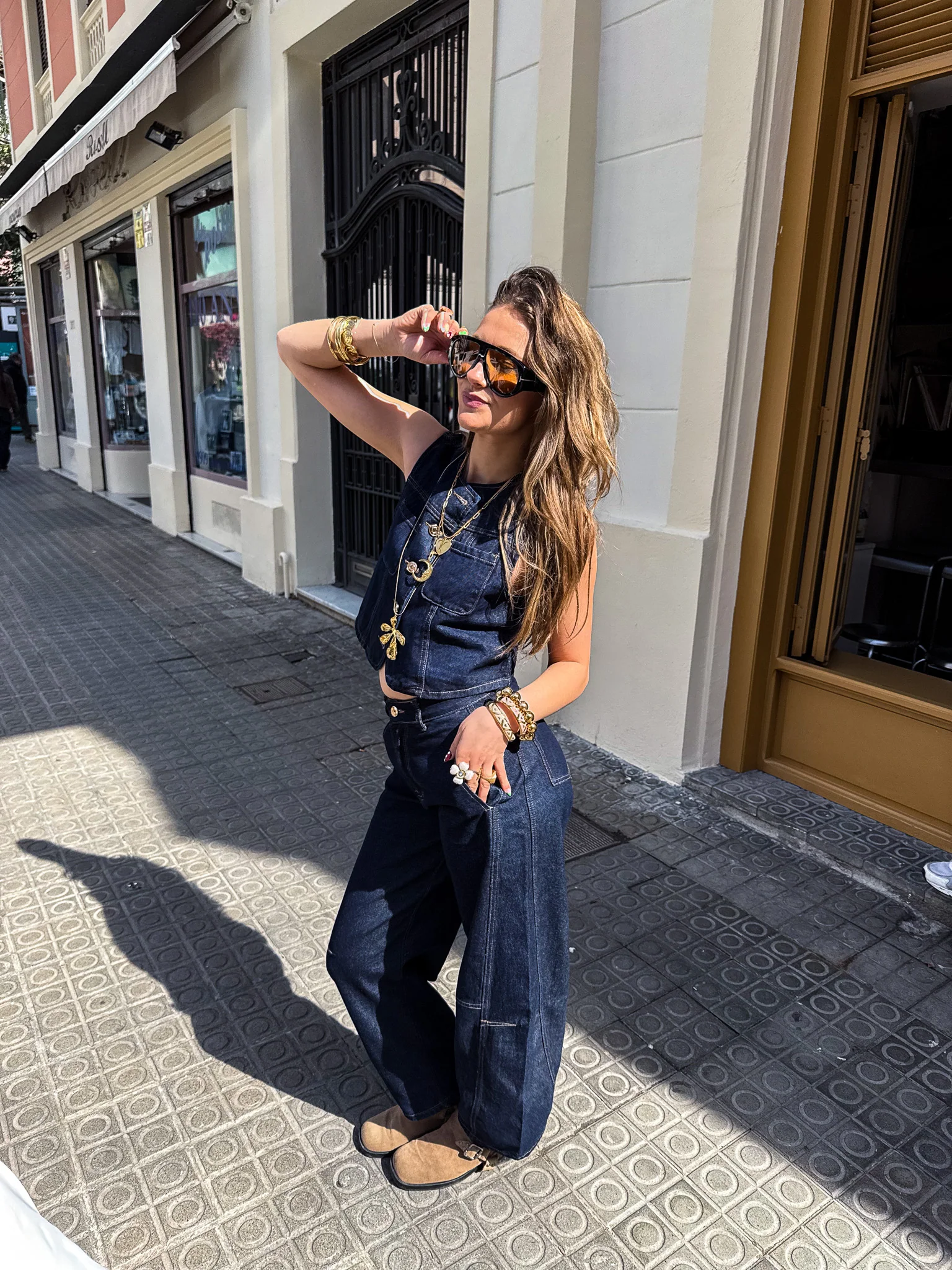 Dolly Barrel Jeans Midnight Blue - Image 8
