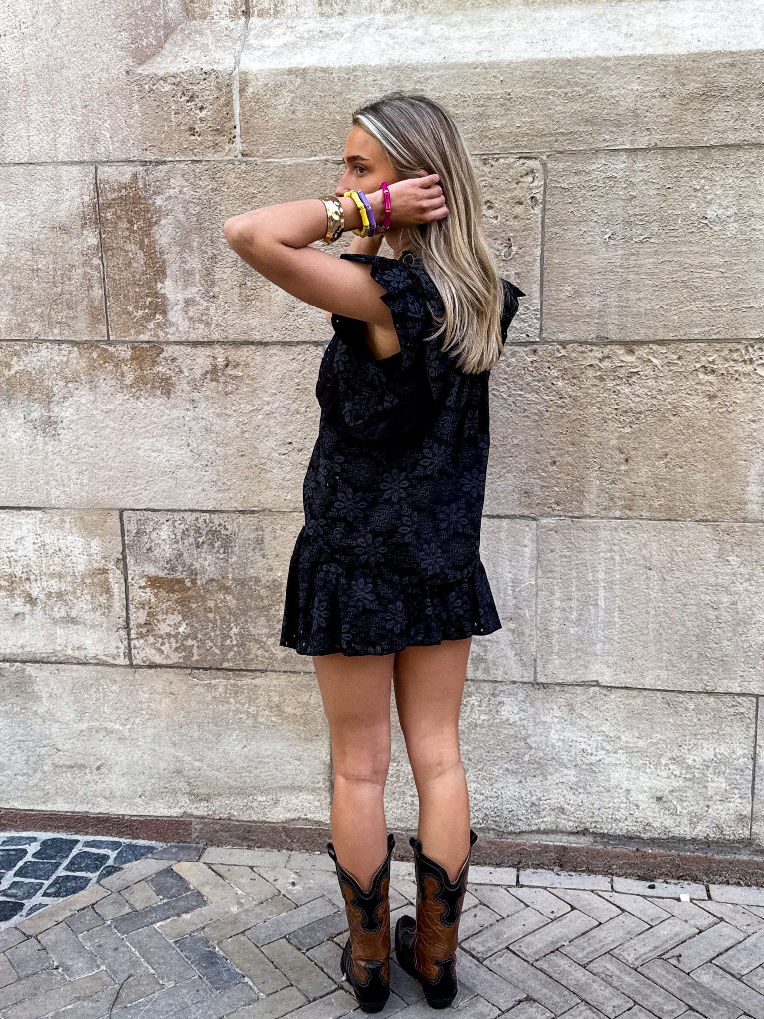 Donatella Skort Zwart - Image 3