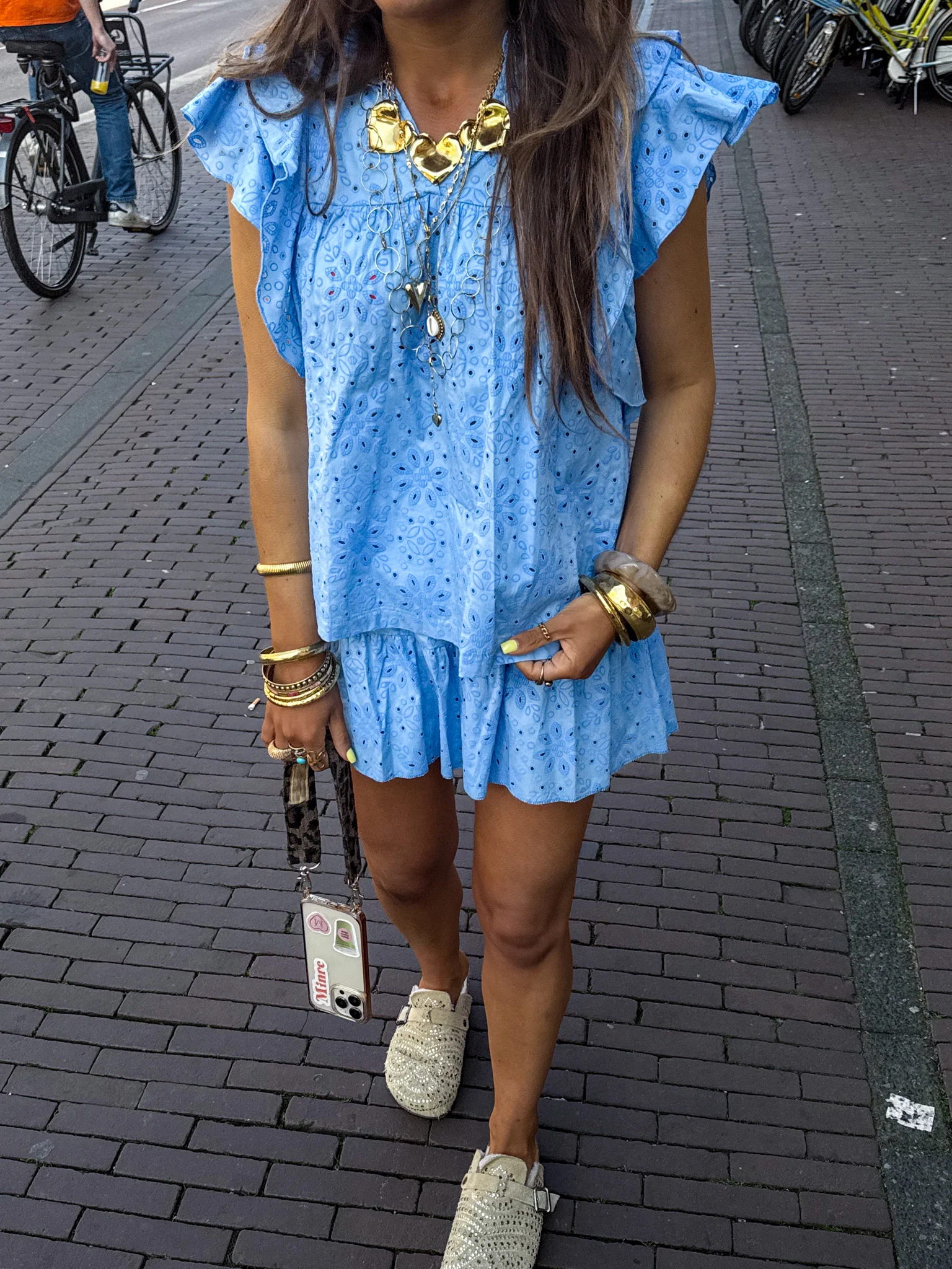 Donatella Skort Blauw - Image 3
