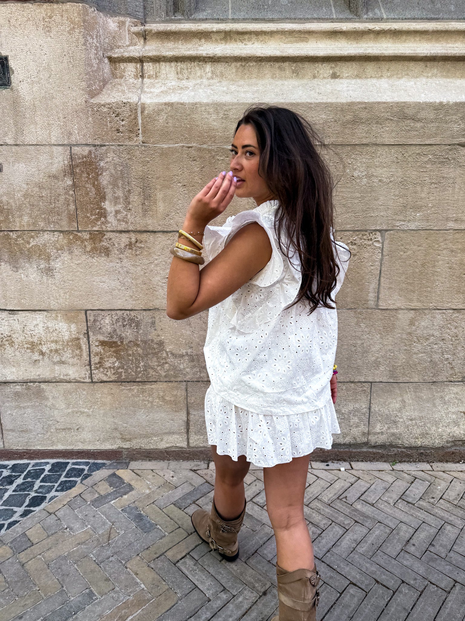 Donatella Skort Wit - Image 3