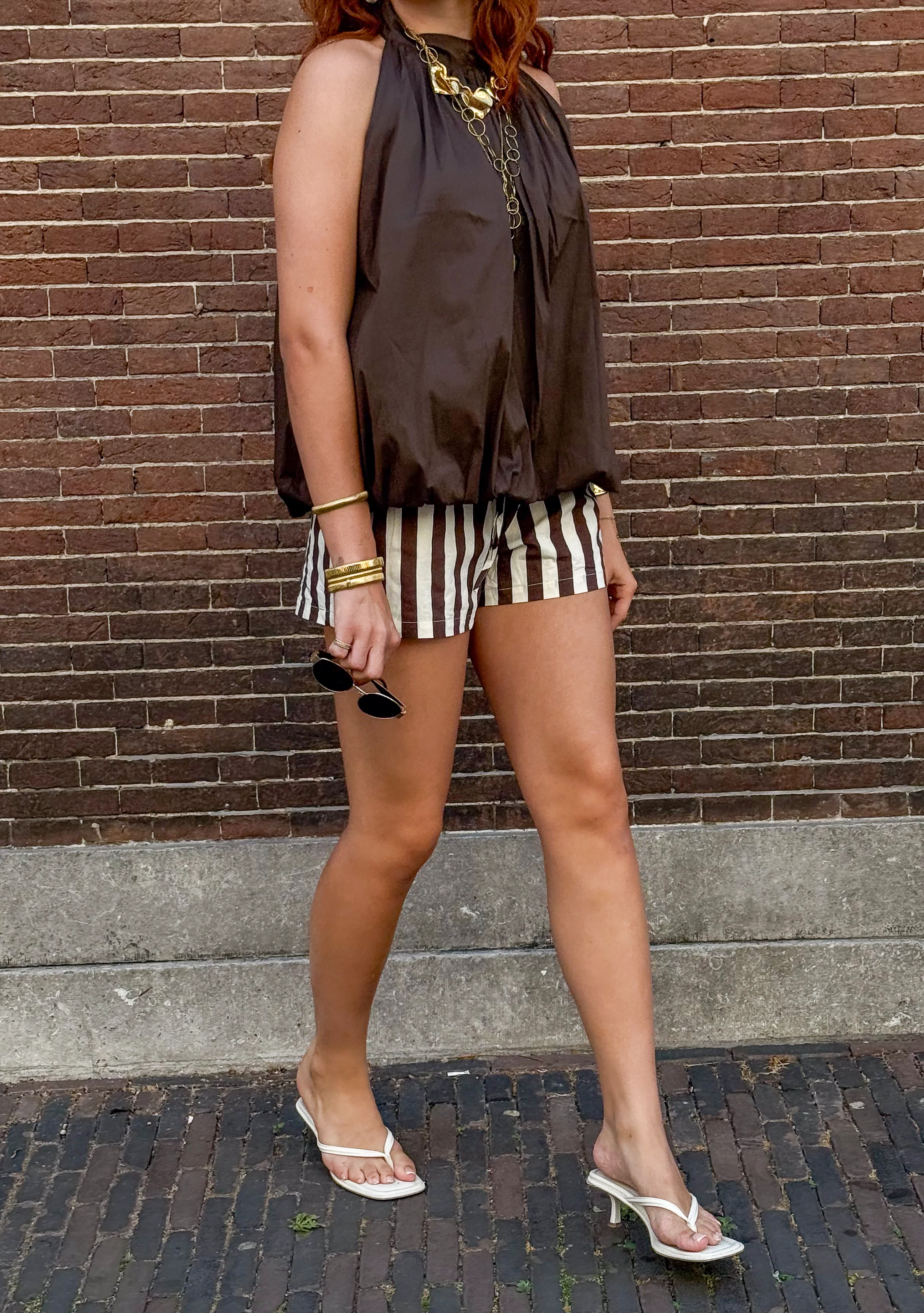 Drift Away Gestreepte Shorts - Image 5