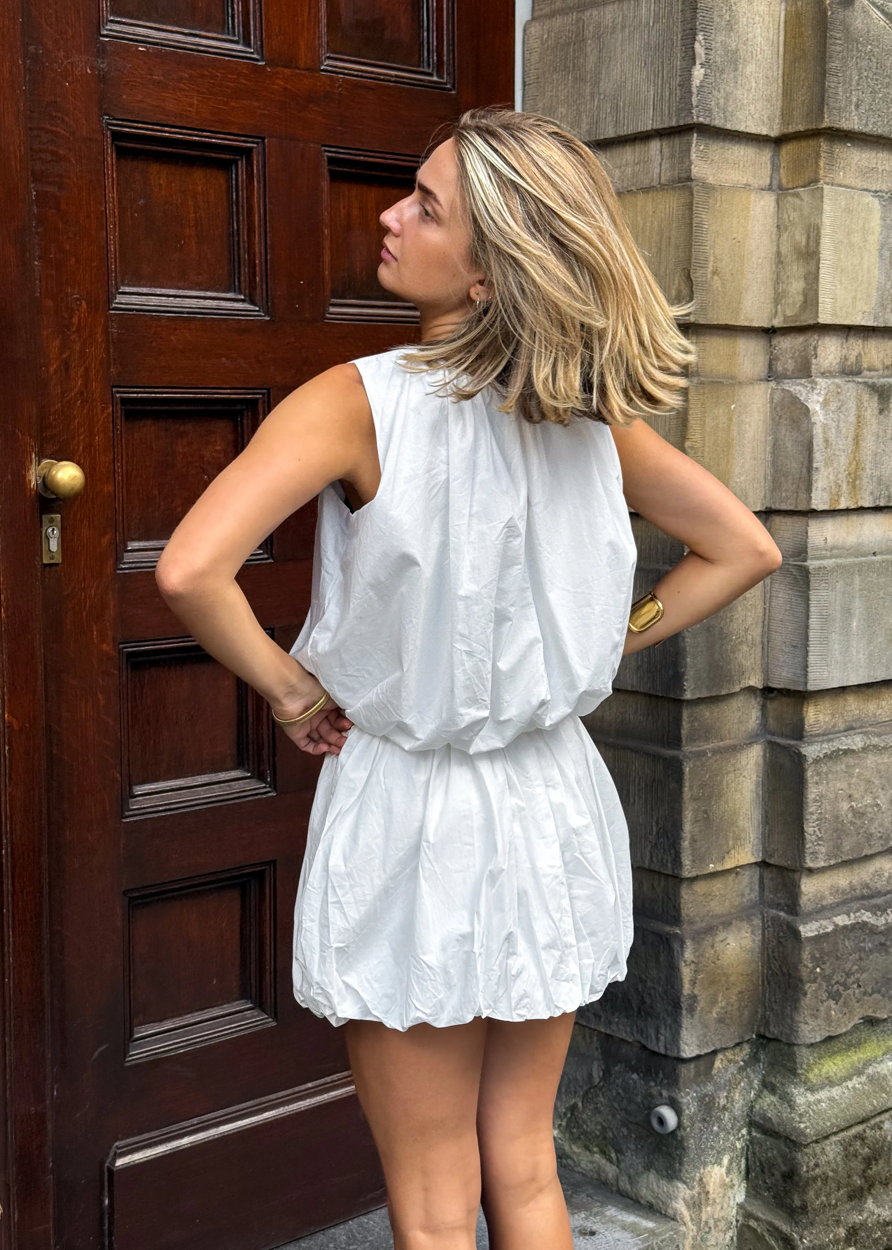 Dusty Balloon Skort Wit - Image 5