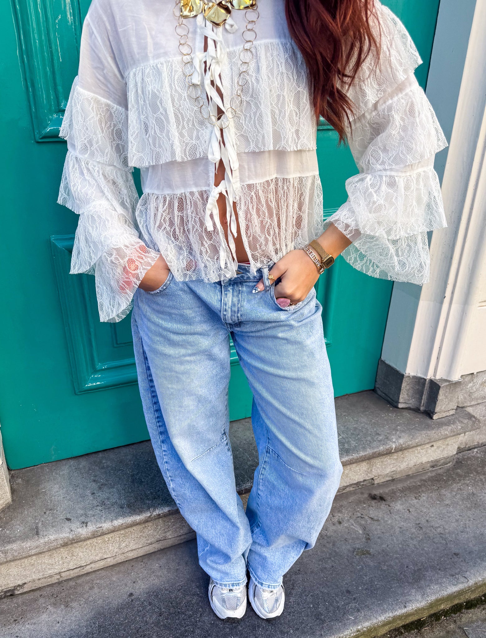 Elle Blouse Wit - Image 6