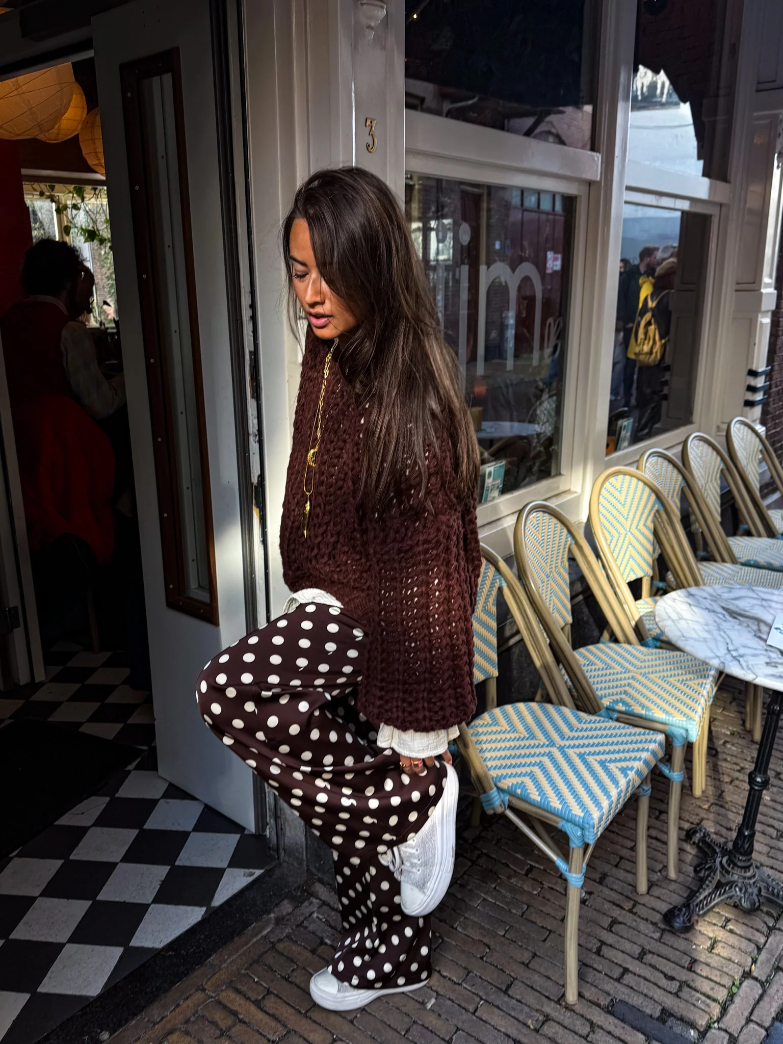 Floor Dots Pantalon Bruin - Image 7