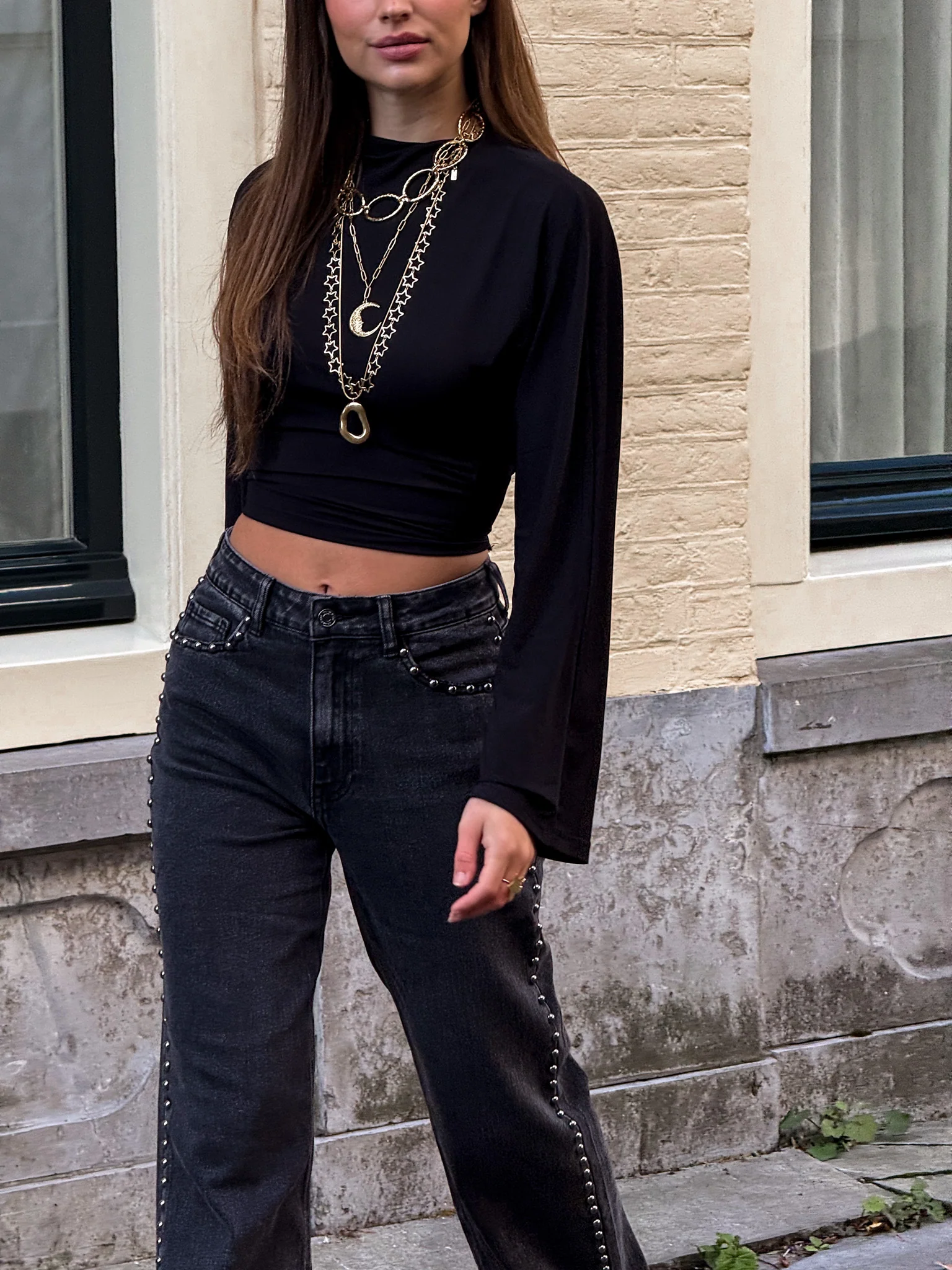 Flow Top Zwart - Image 2