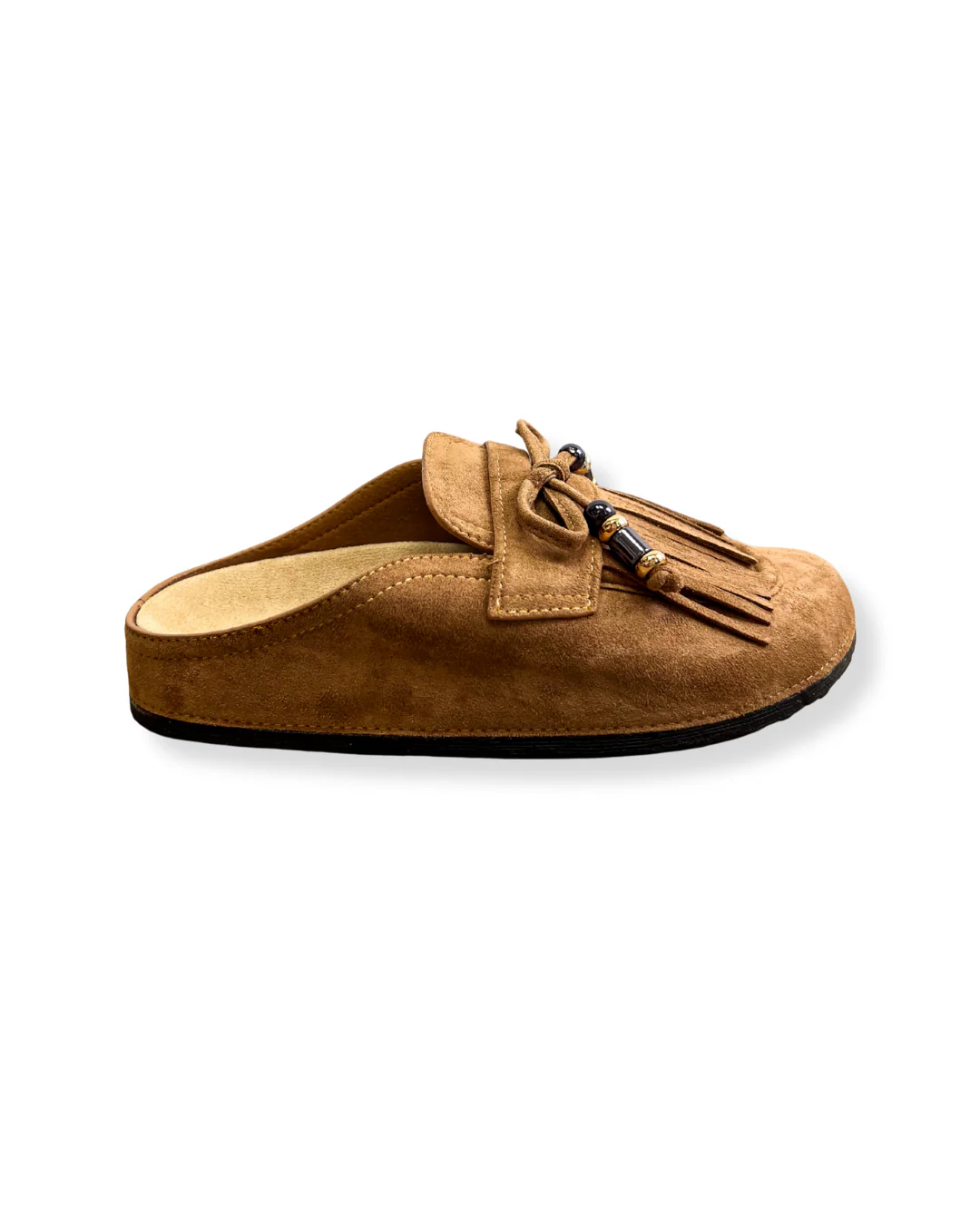 Fringe Loafers Camel - Image 3