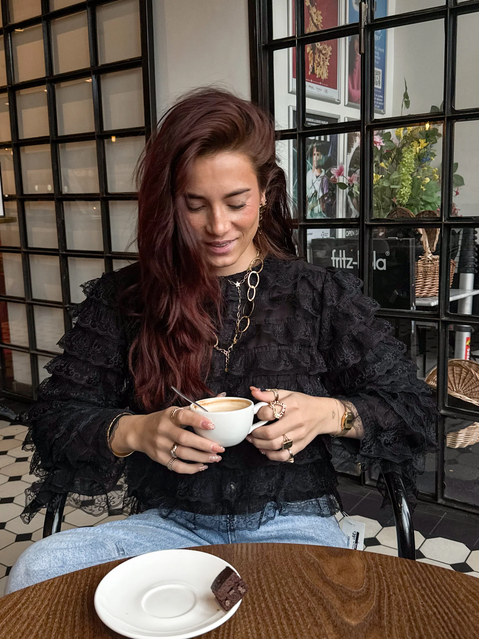 Gigi Blouse Zwart - Image 5