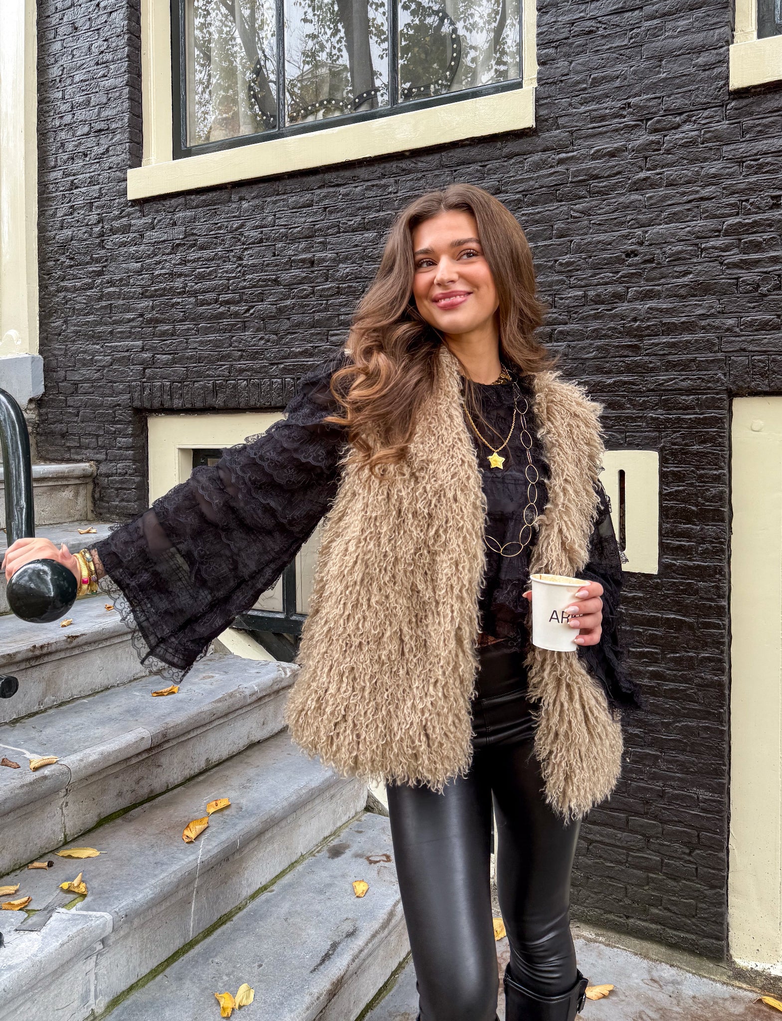 Gigi Blouse Zwart - Image 6