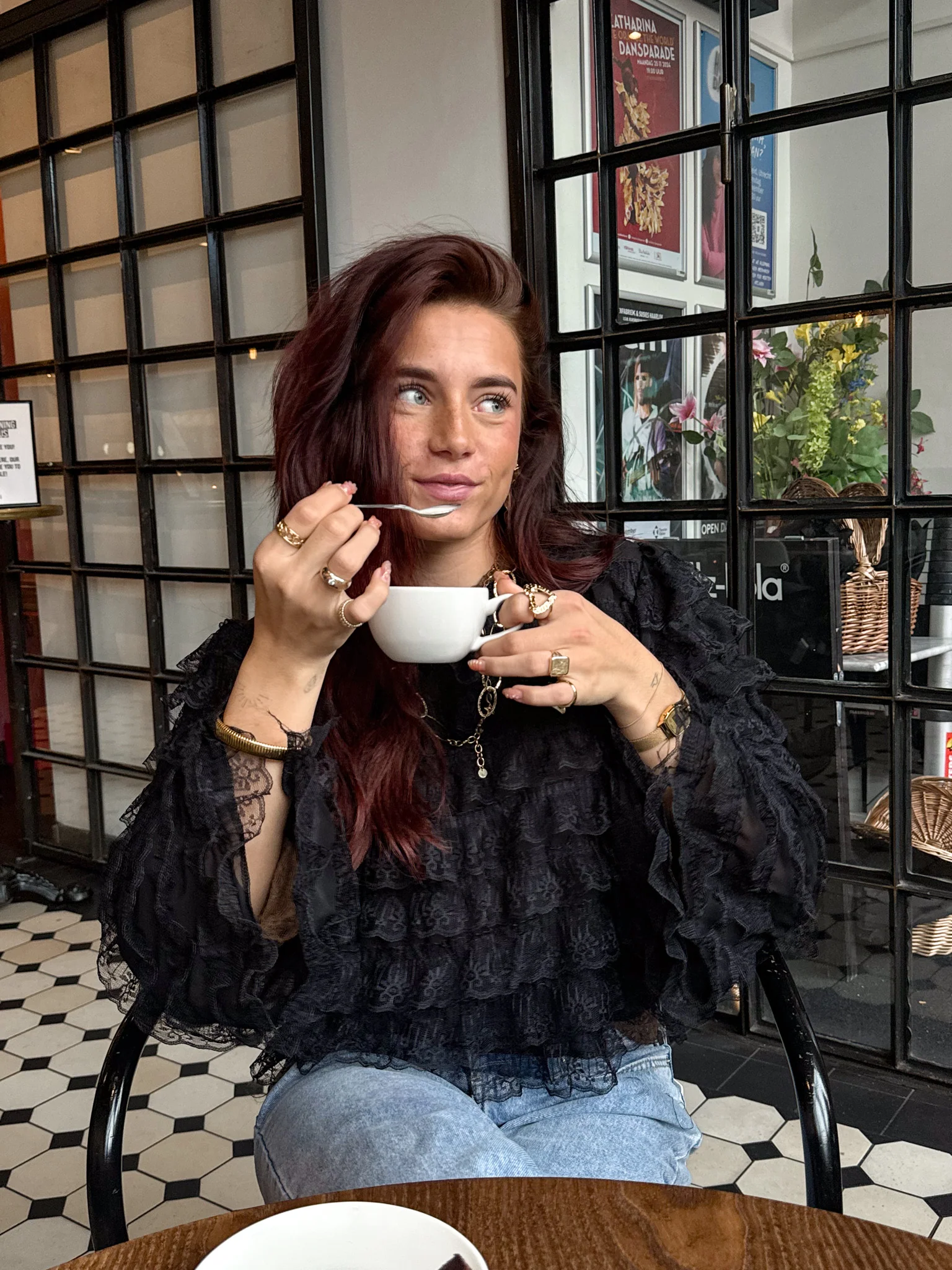 Gigi Blouse Zwart - Image 8