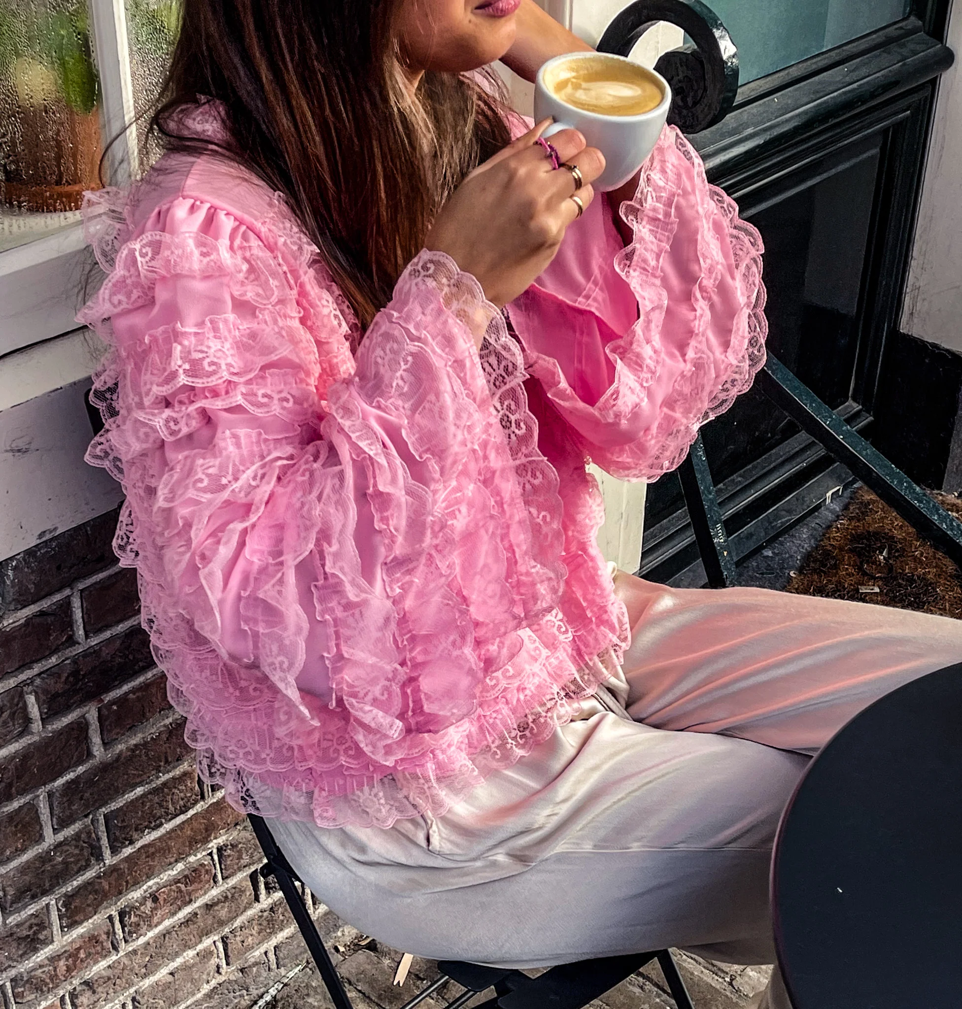 Gigi Blouse Roze - Image 3