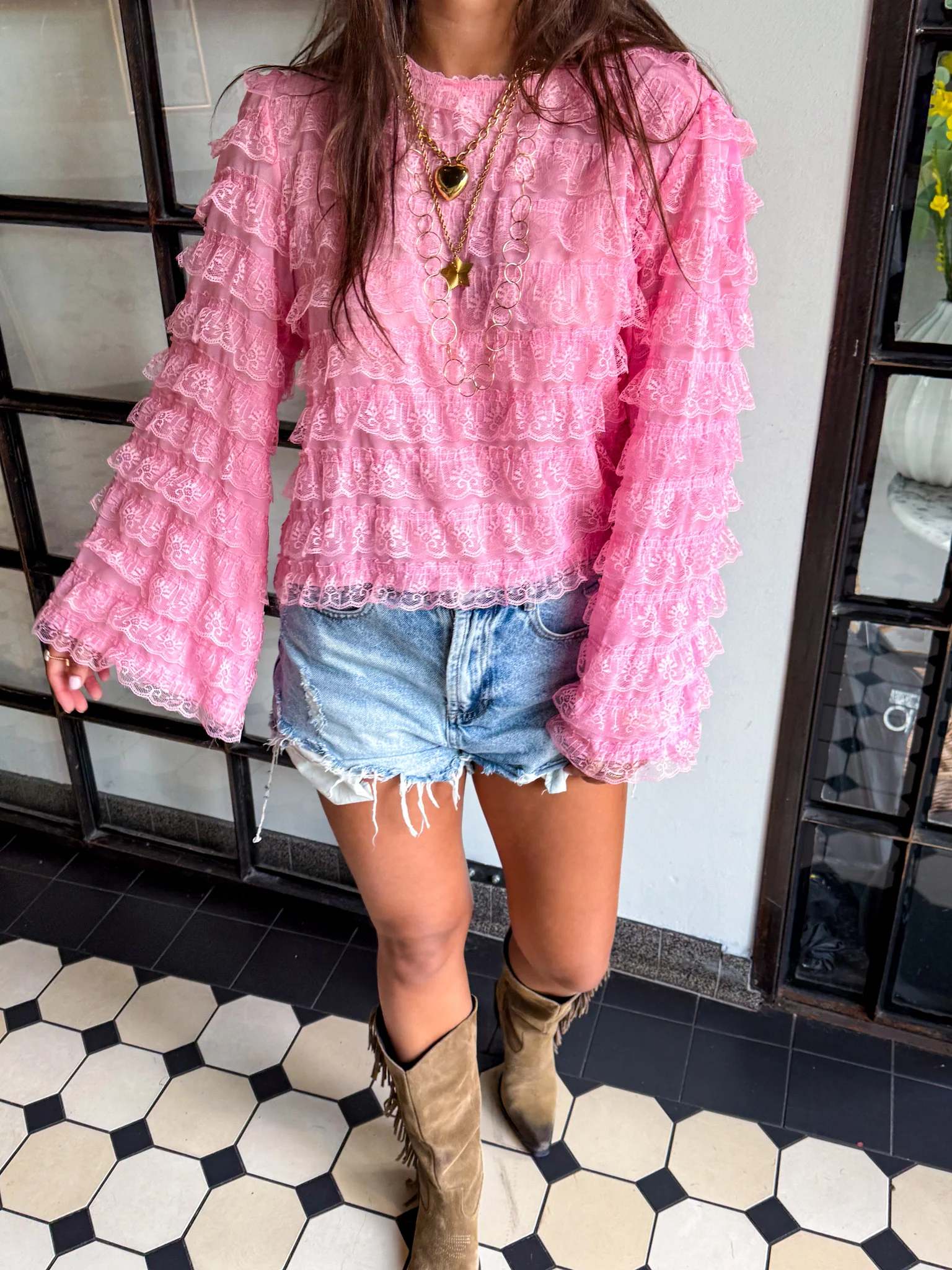 Gigi Blouse Roze - Image 4