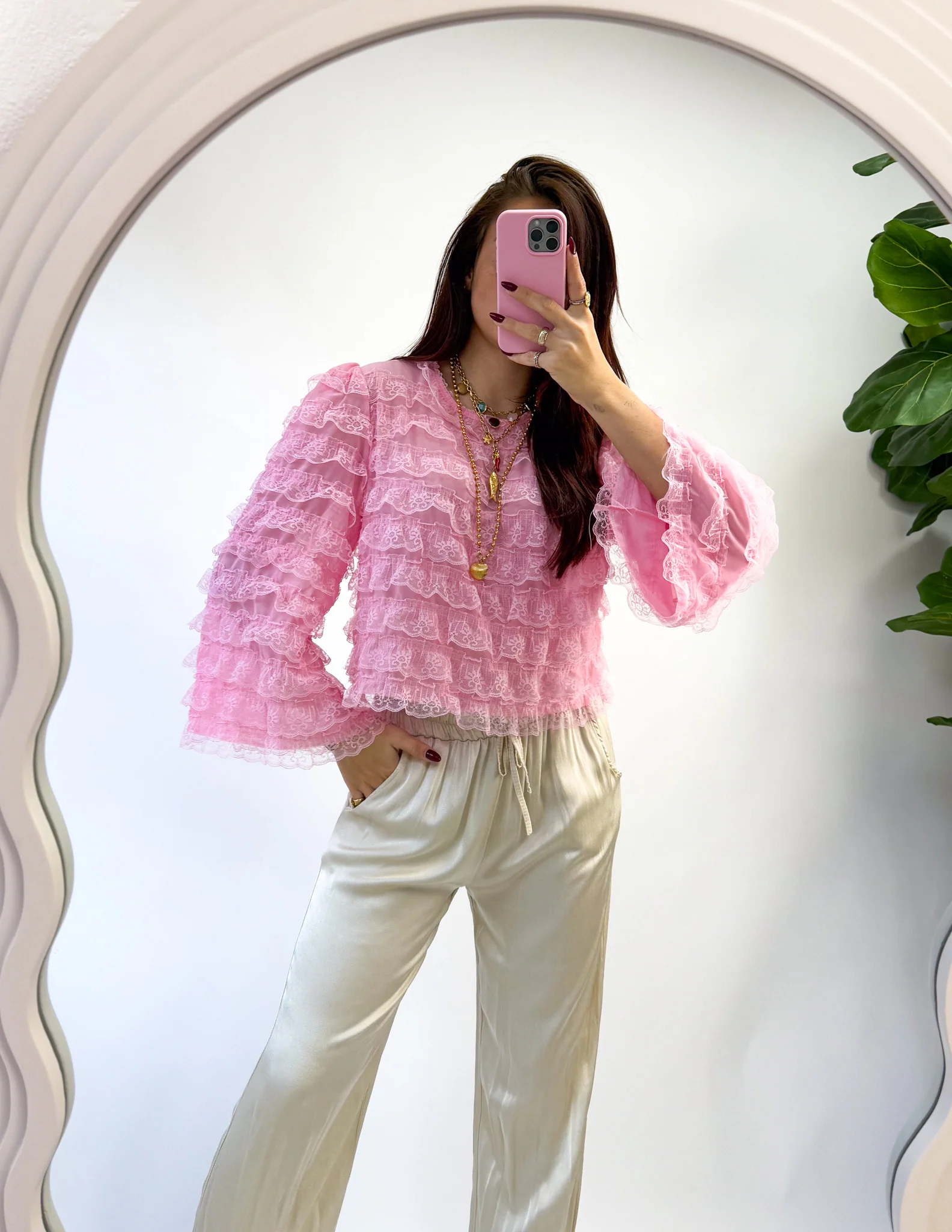 Gigi Blouse Roze - Image 5