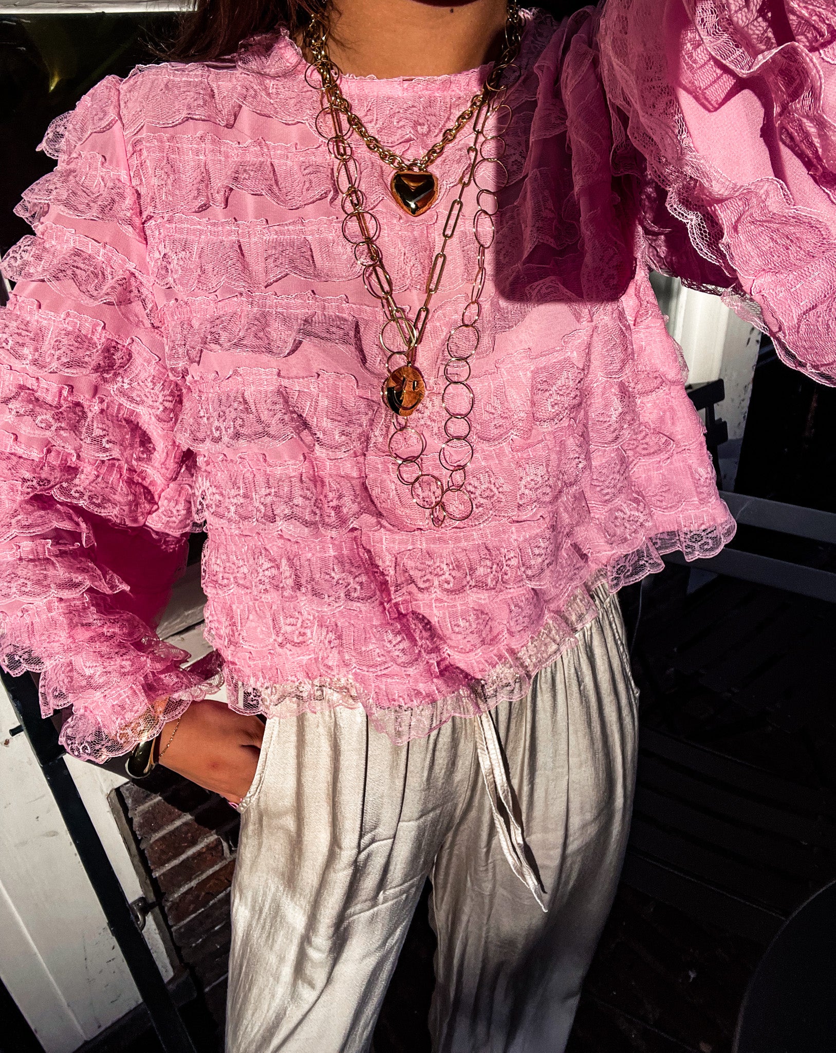 Gigi Blouse Roze - Image 7