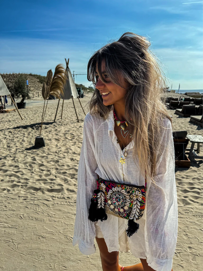 Ibiza Schouder Tas Zwart - Image 2