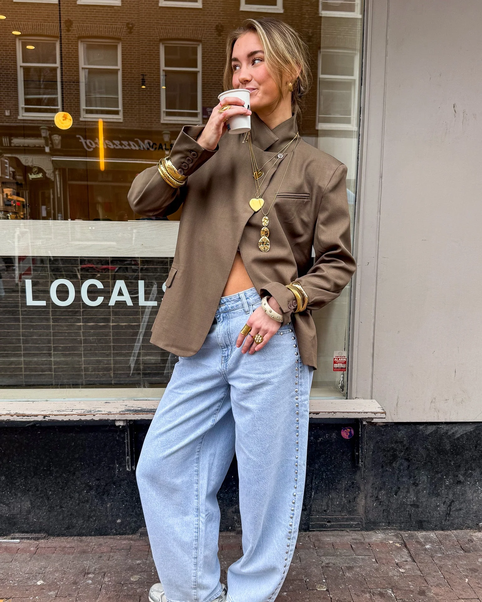 Igone Blazer Khaki - Image 2