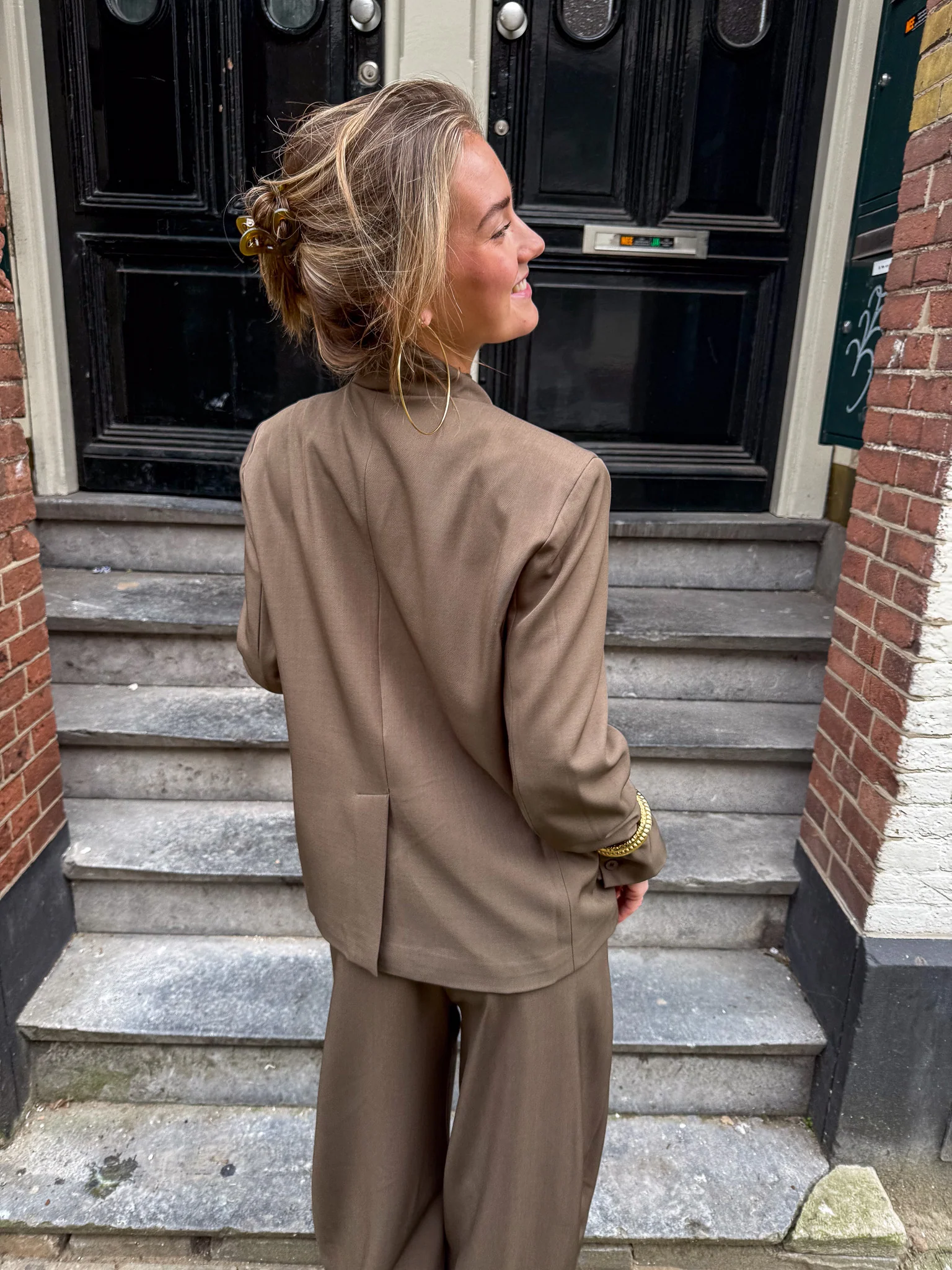 Igone Blazer Khaki - Image 3
