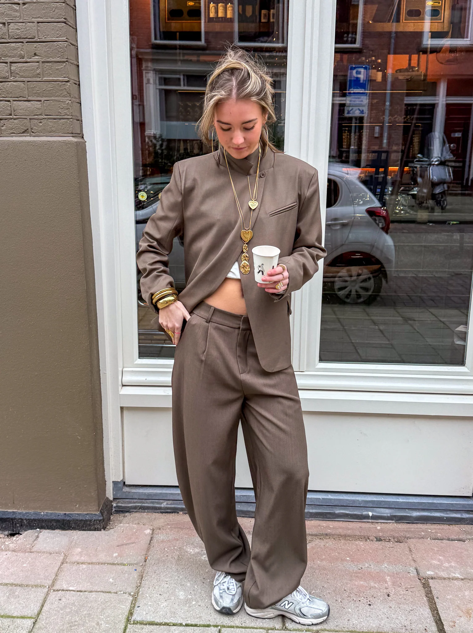 Igone Blazer Khaki - Image 4