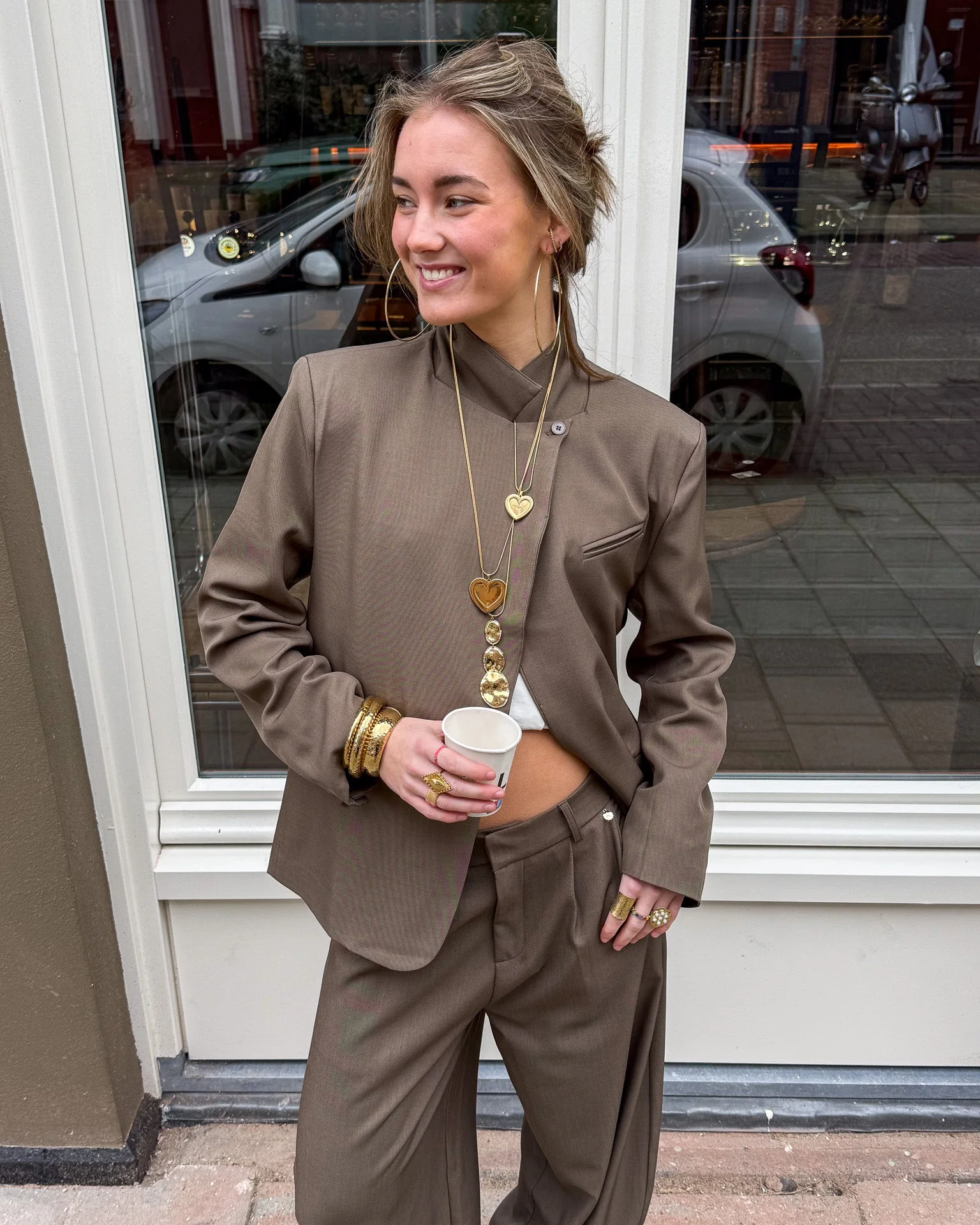 Igone Blazer Khaki - Image 7